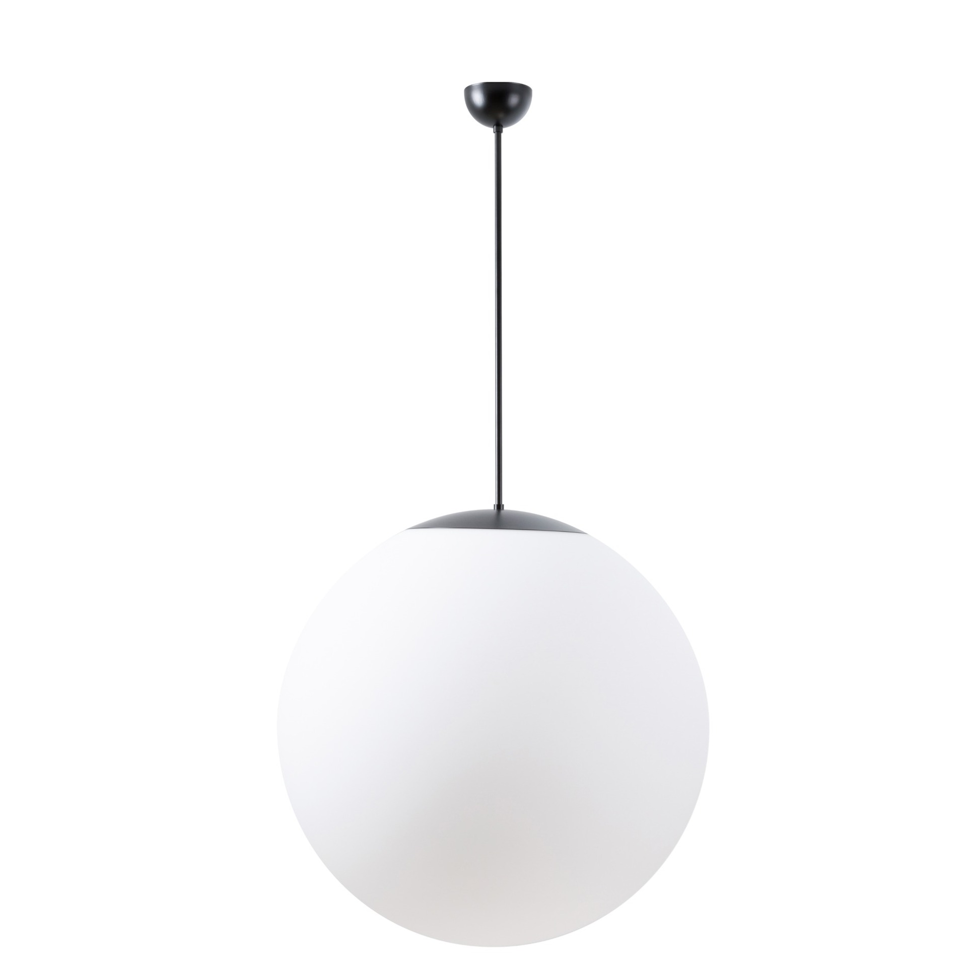 Levně OSMONT ADR61316 ADRIA P5 závěsné skleněné svítidlo černá / bílá IP40 3000 K 48W LED DALI