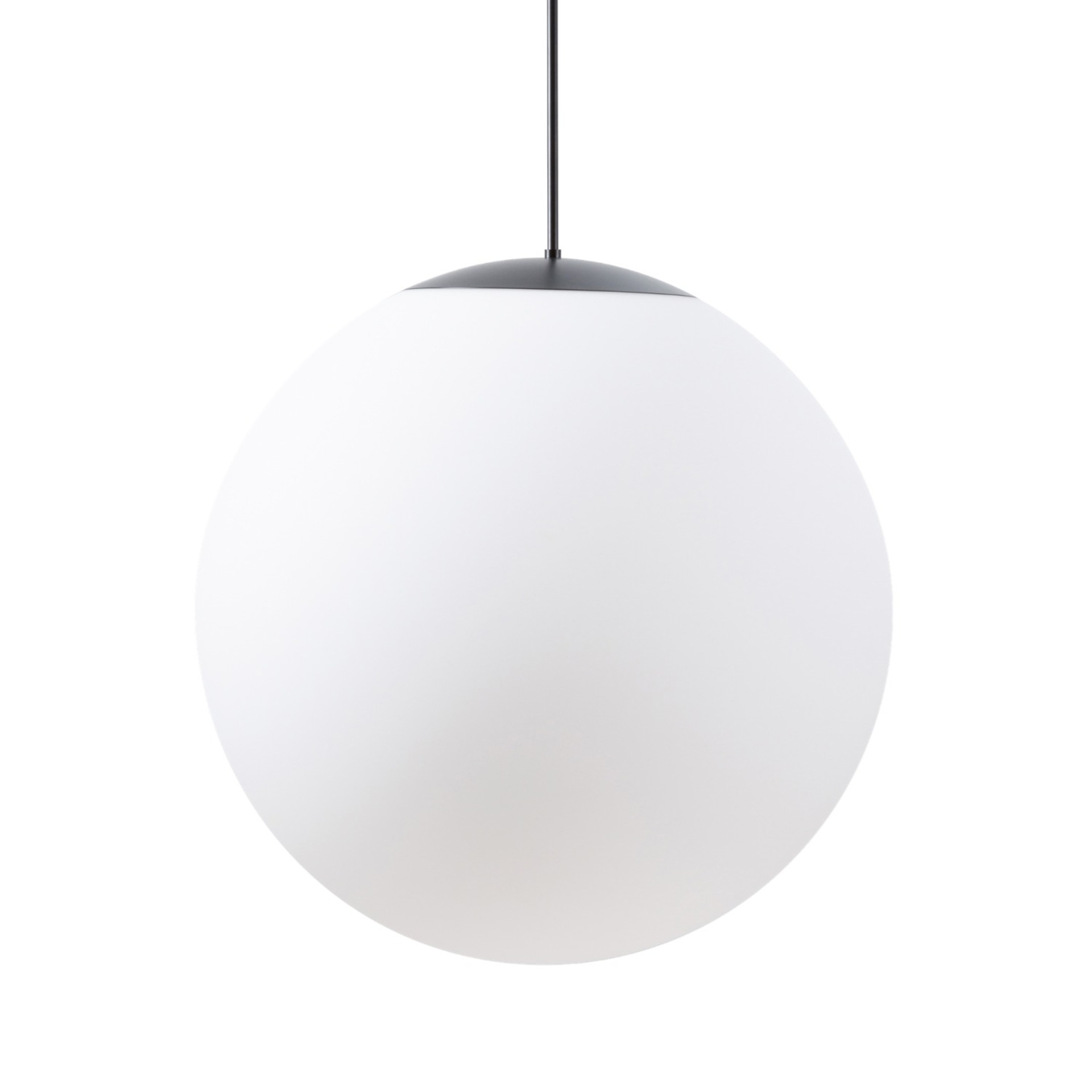 Levně OSMONT ADR62115 ADRIA P5 HP závěsné skleněné svítidlo černá / bílá IP40 3000 K 65W LED DALI