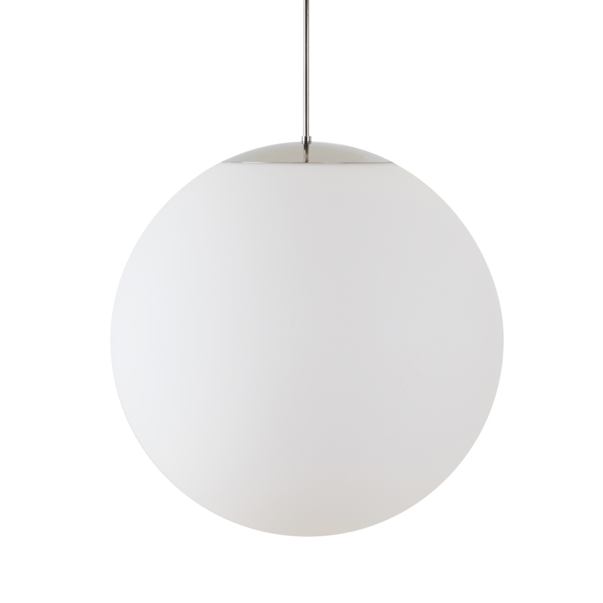 Levně OSMONT ADR62136 ADRIA P5 HP závěsné skleněné svítidlo nerez leštěná / bílá IP40 3000 K 65W LED DALI
