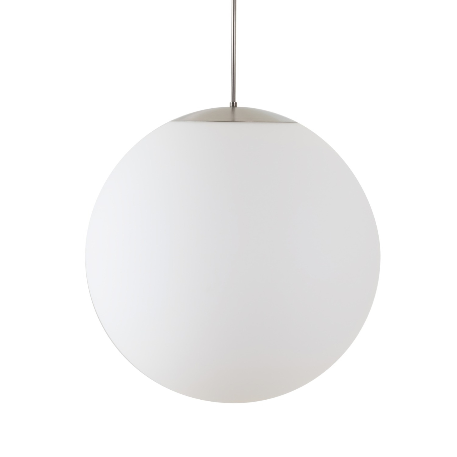 Levně OSMONT ADR62148 ADRIA P5 HP závěsné skleněné svítidlo nerez broušená / bílá IP40 3000 K 65W LED DALI
