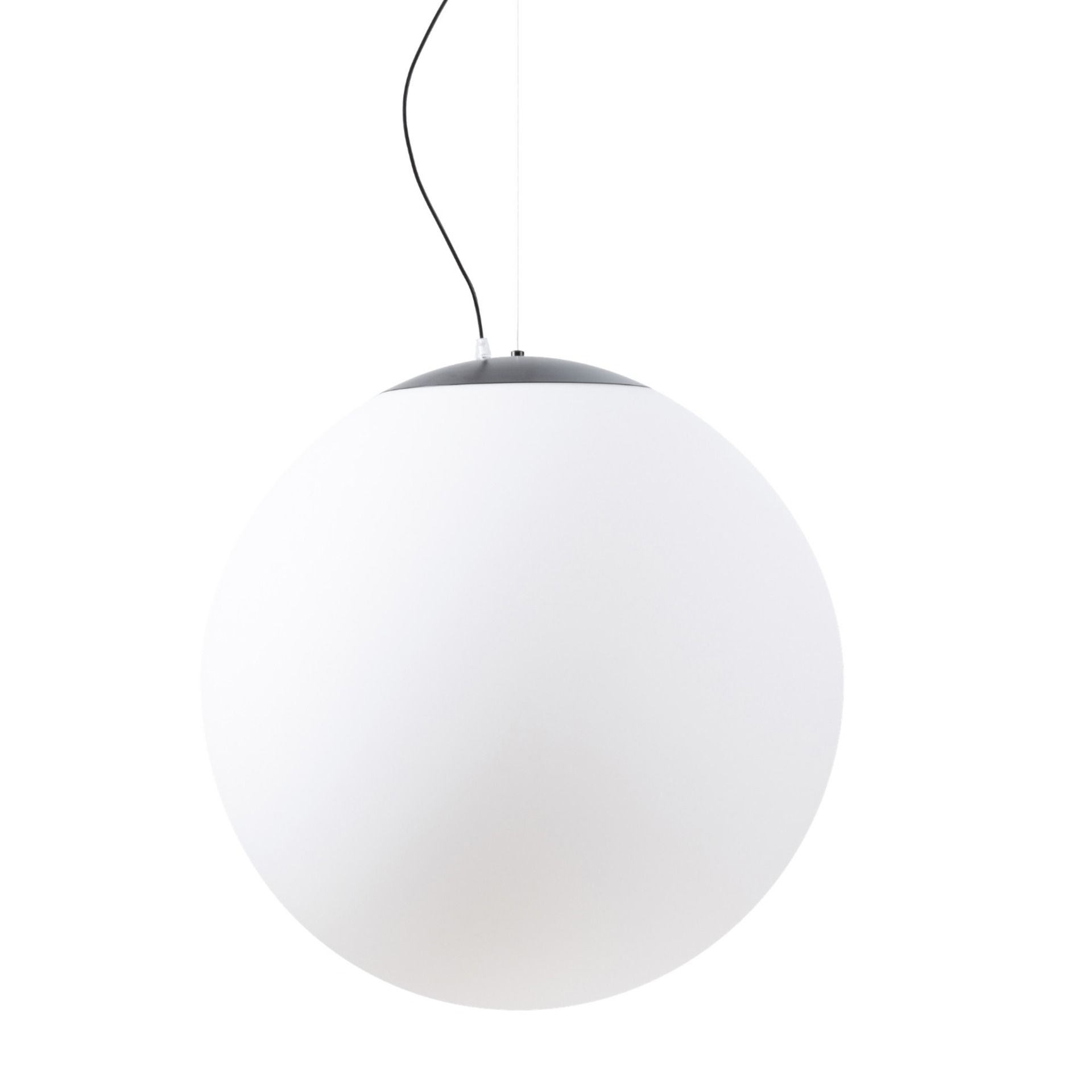 Levně OSMONT ADR62196 ADRIA L5 HP závěsné skleněné svítidlo černá / bílá IP40 3000 K 65W LED DALI