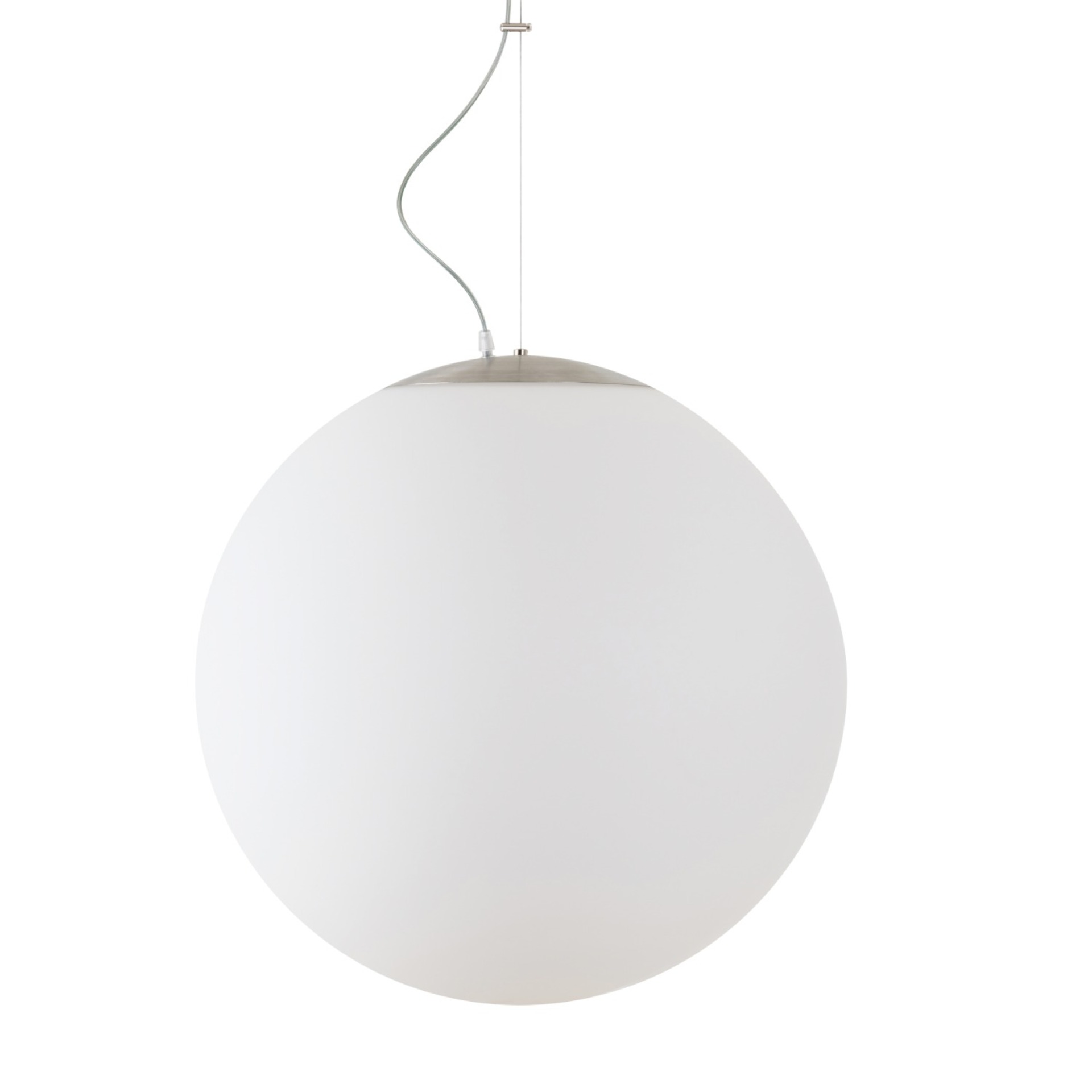 Levně OSMONT ADR62708 ADRIA L5 HP závěsné skleněné svítidlo nerez broušená / bílá IP40 4000 K 65W LED DALI