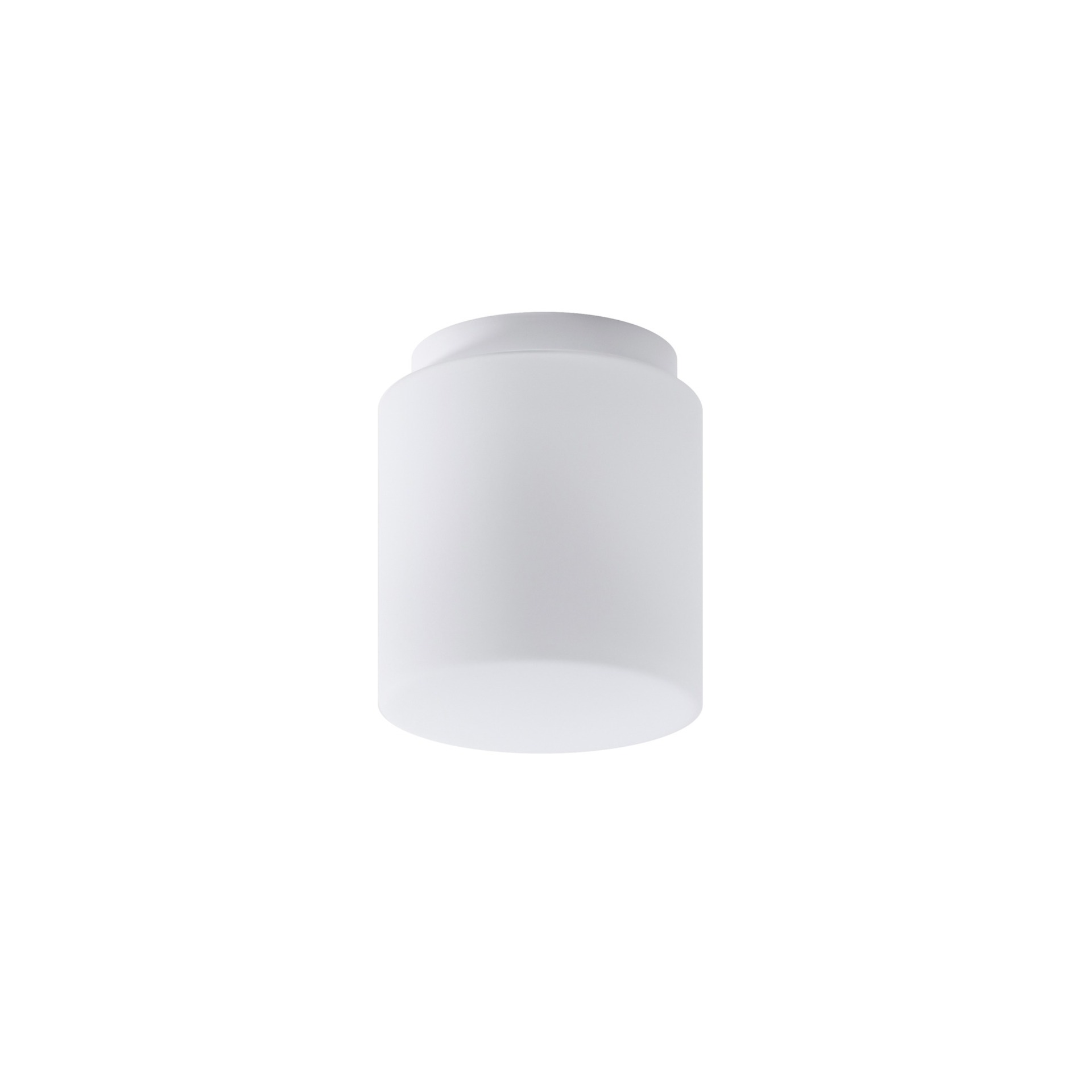 Levně OSMONT ALK67098 ALKOR 1 stropní/nástěnné skleněné svítidlo bílá IP44 3000 K 2W LED
