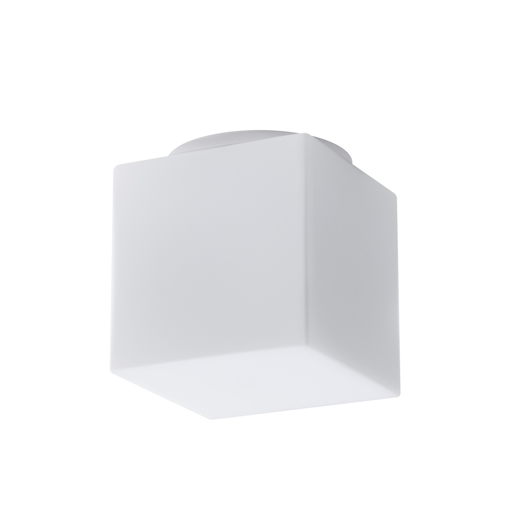 Levně OSMONT APU52161 APUS 3 stropní/nástěnné skleněné svítidlo bílá IP44 60W E27