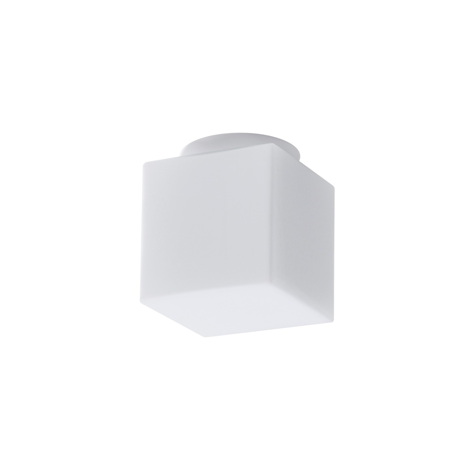 Levně OSMONT APU67095 APUS 1 stropní/nástěnné skleněné svítidlo bílá IP44 3000 K 2W LED