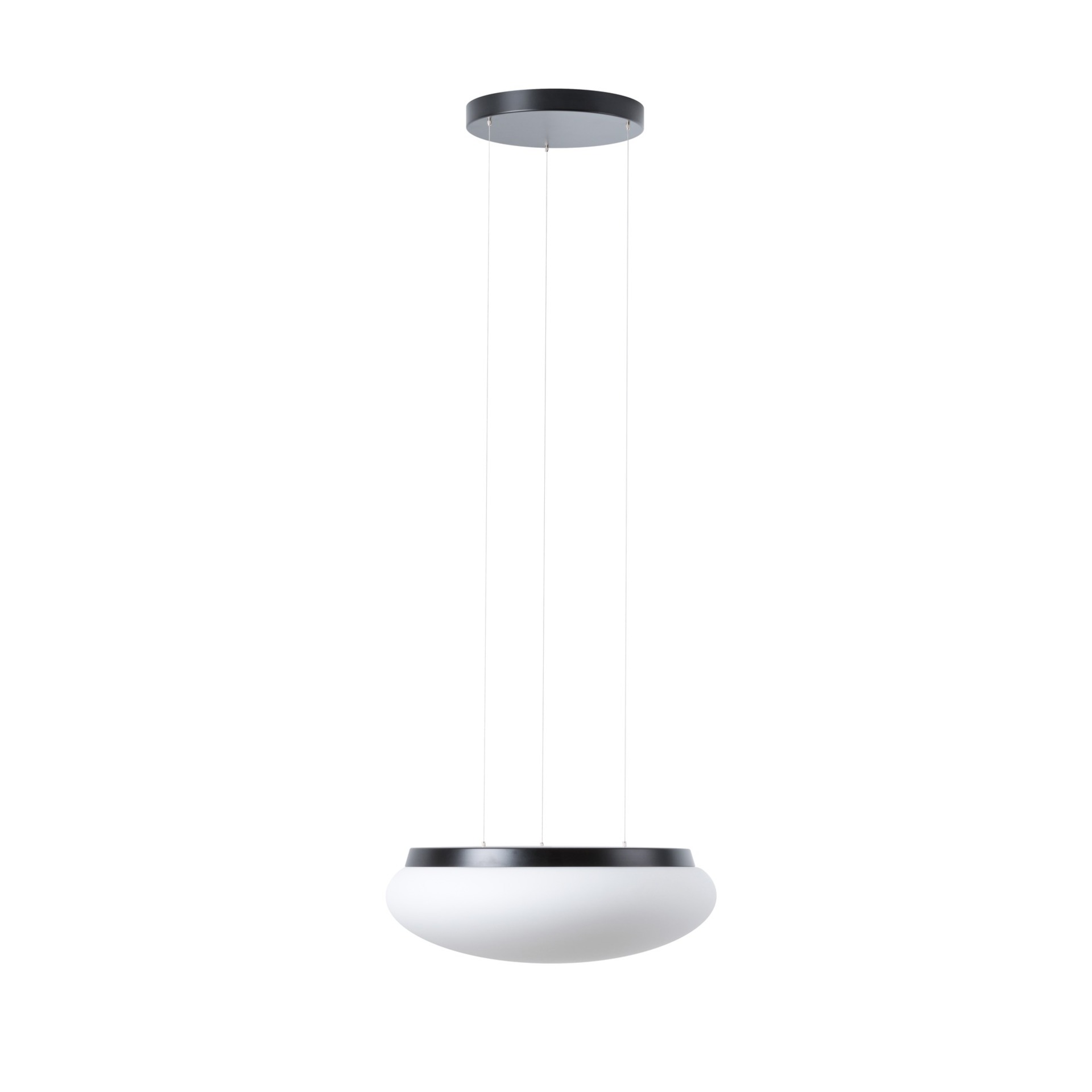 Levně OSMONT ARA67997 ARAKIS LE3 závěsné skleněné svítidlo černá / bílá IP40 4000 K 33W LED DALI