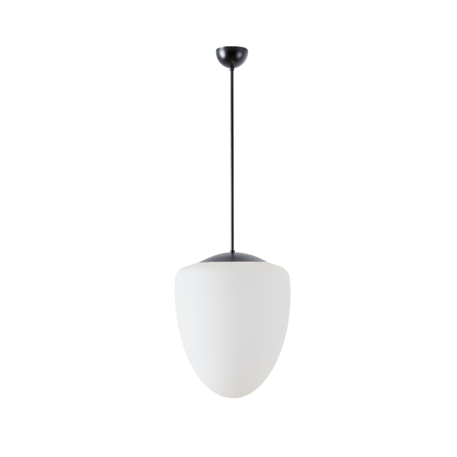 Levně OSMONT AST61866 ASTRA P závěsné skleněné svítidlo černá / bílá IP40 4000 K 27W LED DALI