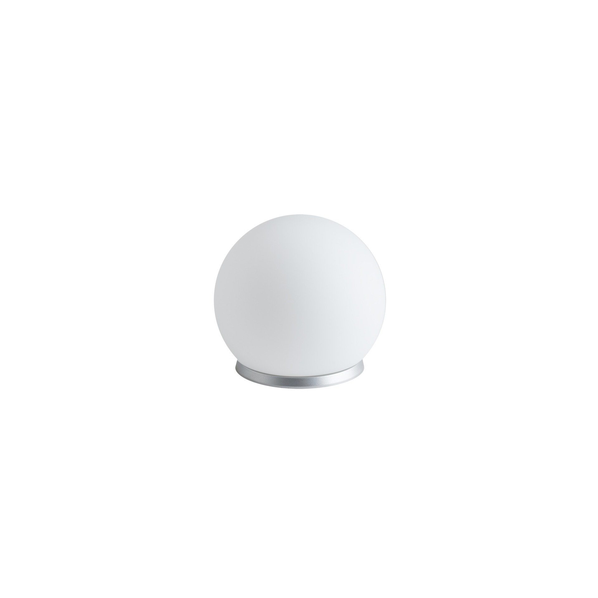 Levně OSMONT BIA50531 BIANCA 1 stolní skleněná lampa bílá IP40 25W E27