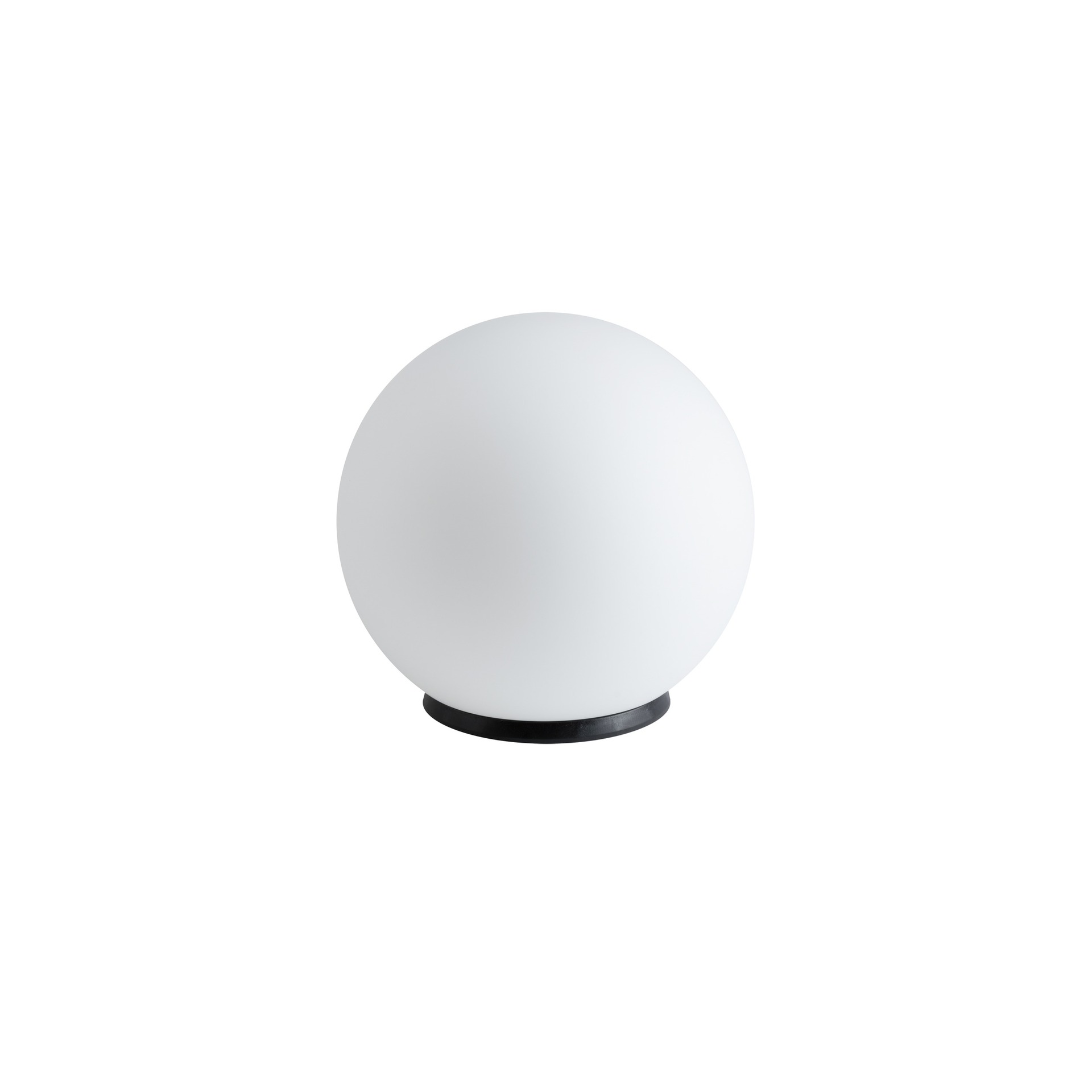 Levně OSMONT BIA50534 BIANCA 2 stolní skleněná lampa černá / bílá IP40 40W E27