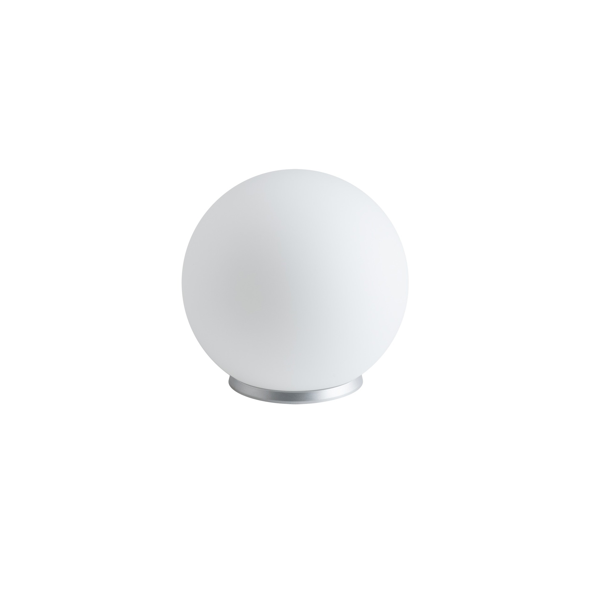 Levně OSMONT BIA50535 BIANCA 2 stolní skleněná lampa bílá IP40 40W E27