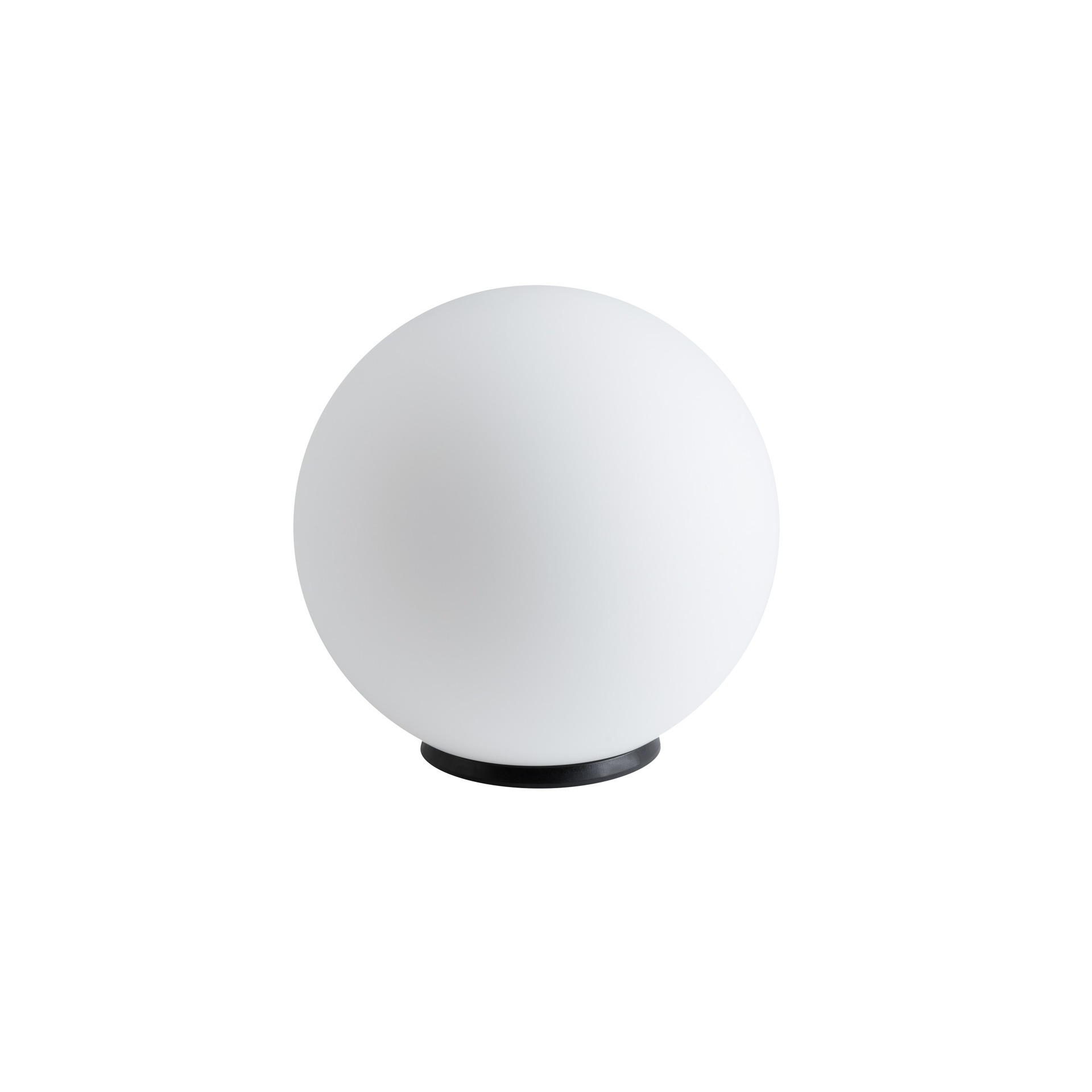 Levně OSMONT BIA50538 BIANCA 3 stolní skleněná lampa černá / bílá IP40 60W E27