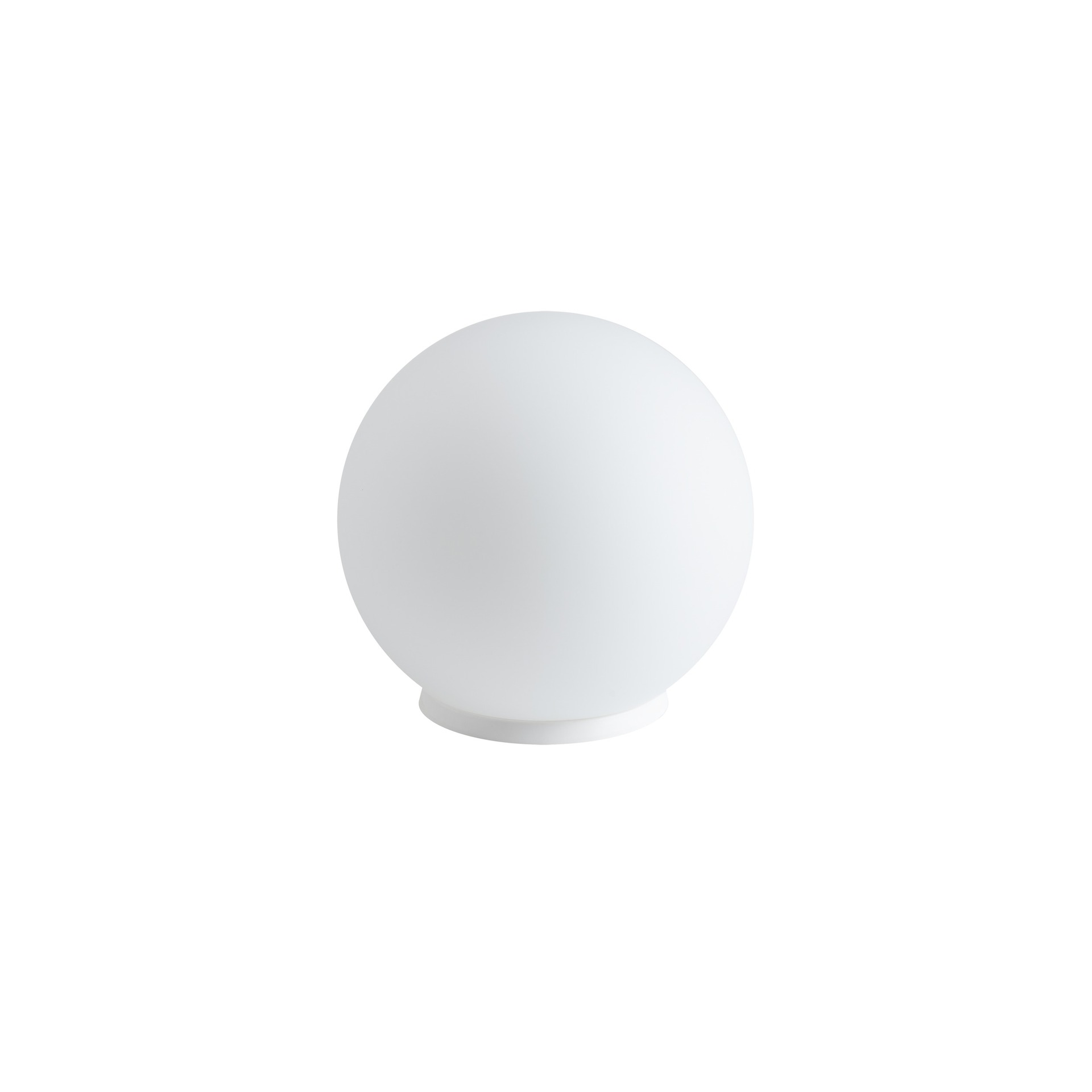Levně OSMONT BIA58004 BIANCA 2 stolní skleněná lampa bílá IP40 40W E27