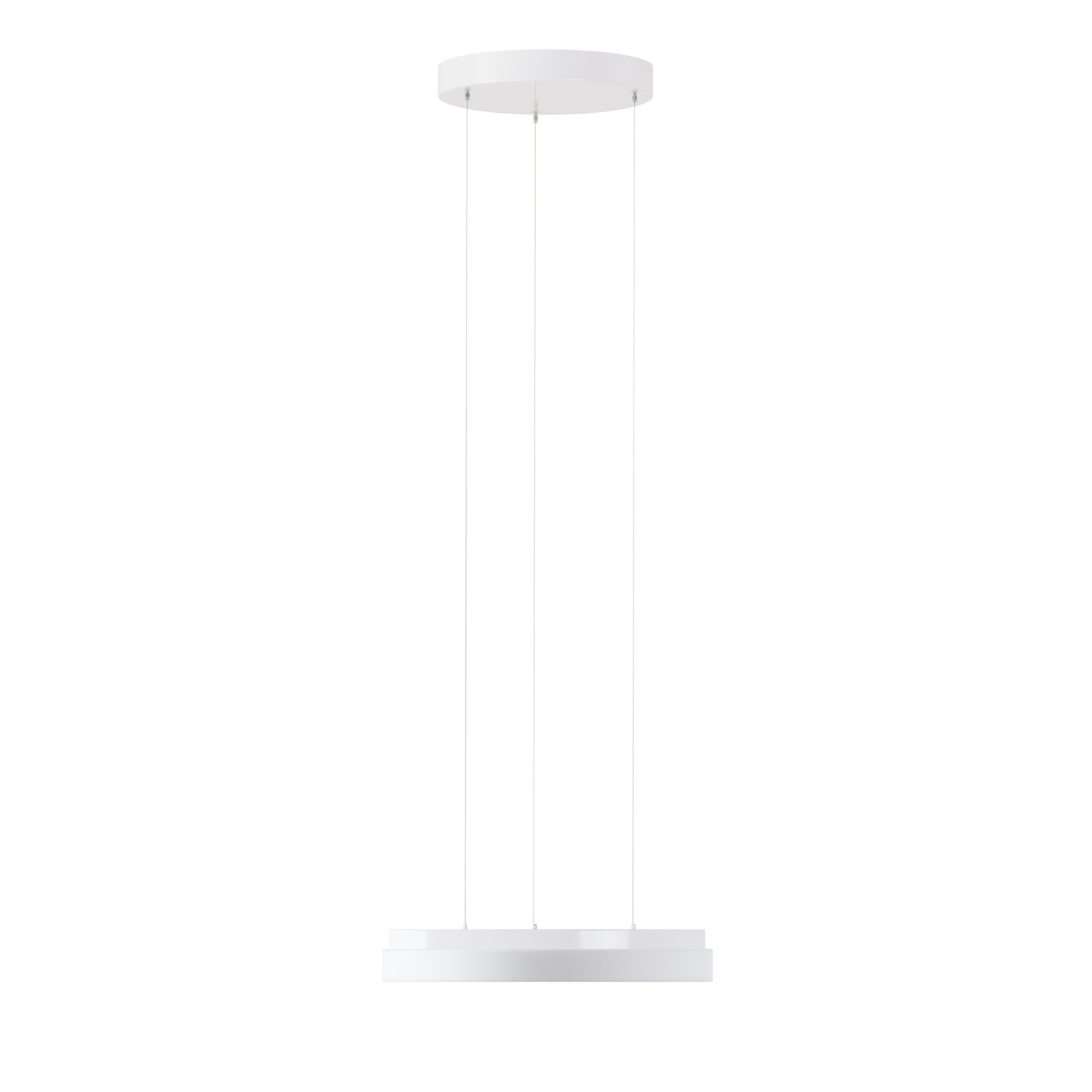 Levně OSMONT CAR66371 CARINA LE1 závěsné skleněné svítidlo bílá IP40 3000 K 24W LED DALI