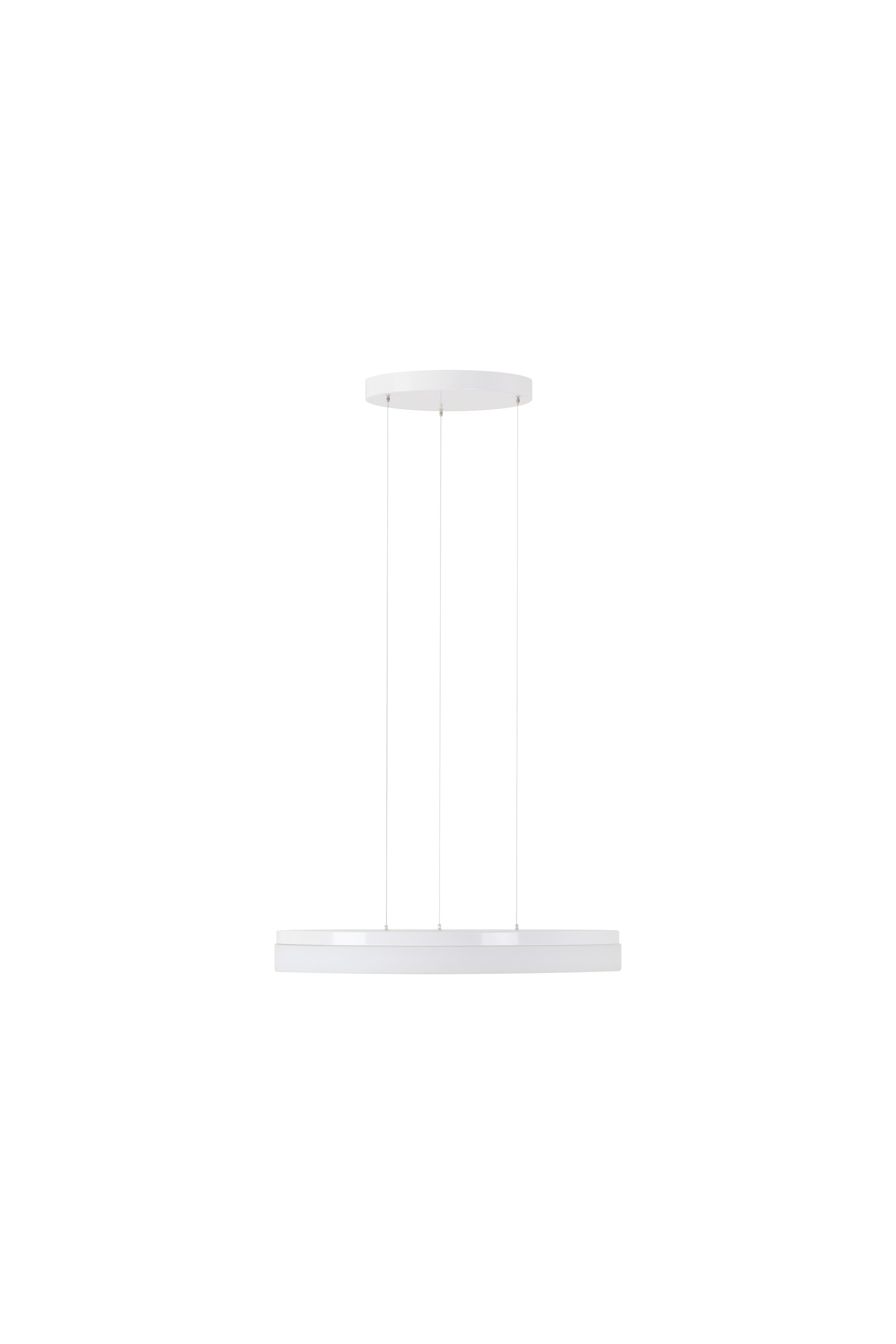 Levně OSMONT CAR66377 CARINA LE2 závěsné skleněné svítidlo bílá IP40 3000 K 33W LED DALI
