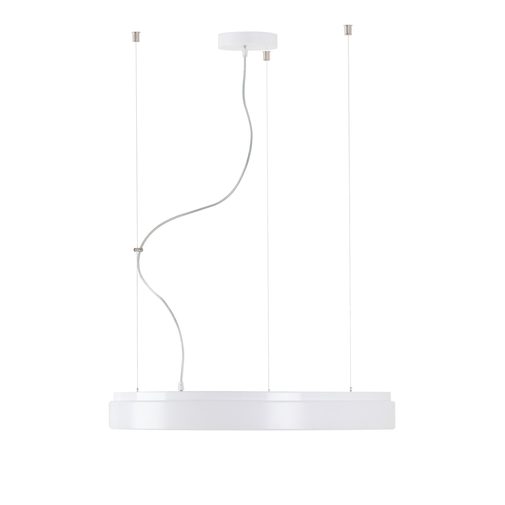 Levně OSMONT DEL48247 DELIA L4 závěsné plastové svítidlo bílá IP40 3000 K 100W LED DALI