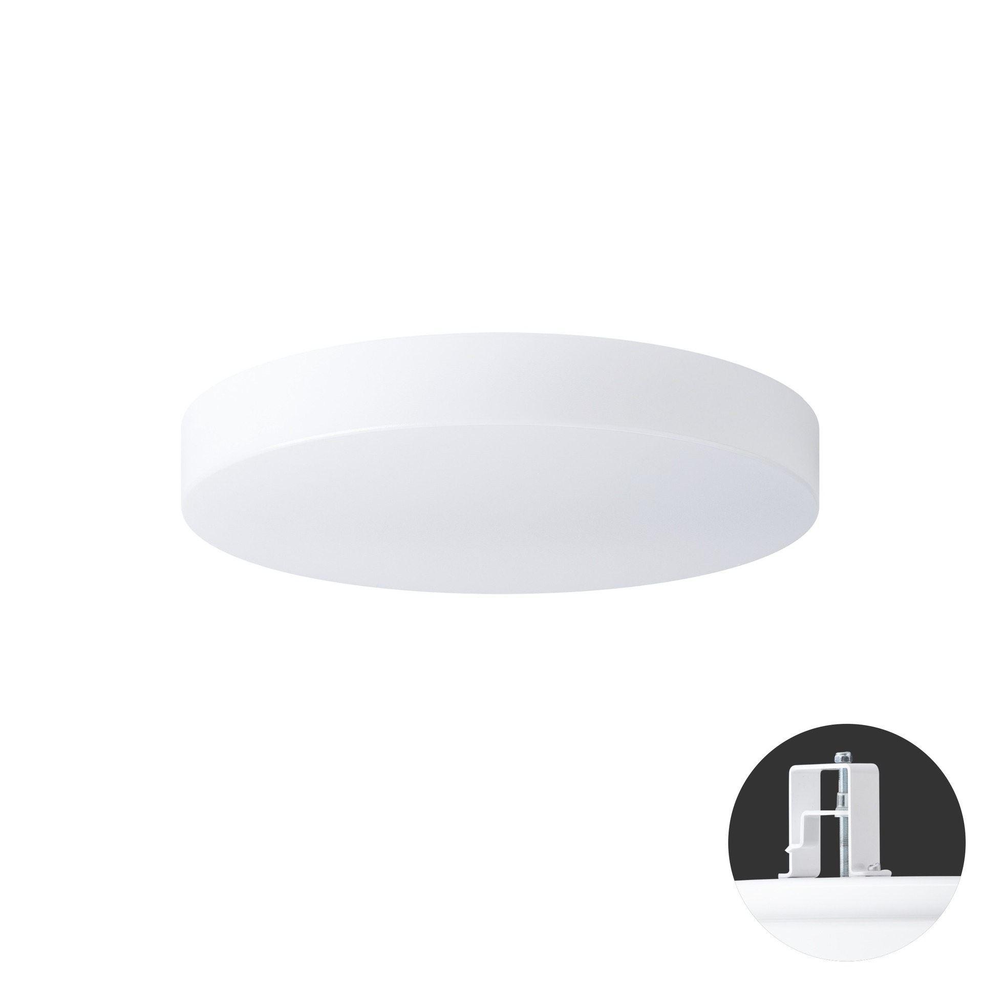 Levně OSMONT DEL63177 DELIA V2 stropní/nástěnné plastové polovestavné svítidlo bílá IP44 2700-6500 K 32W LED