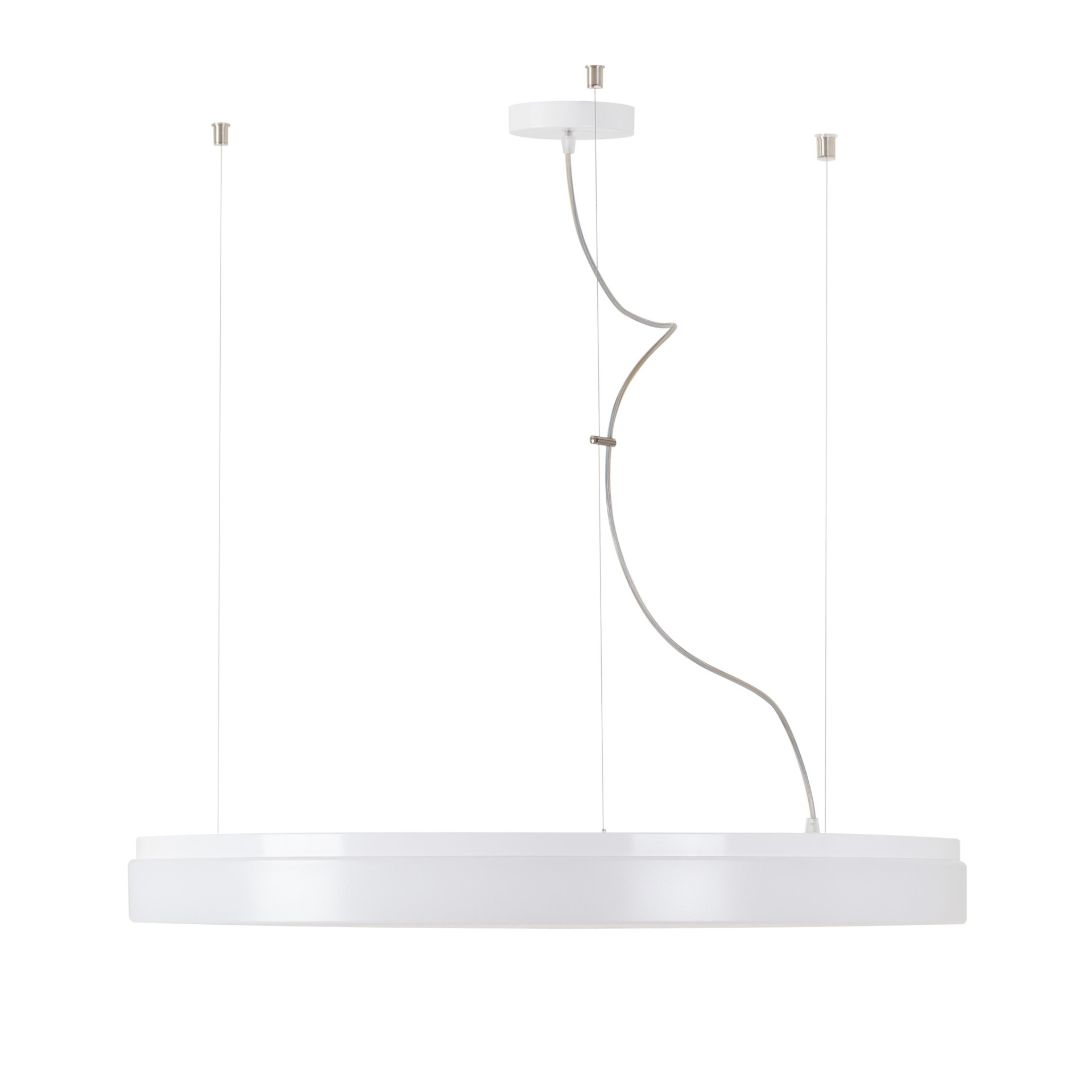 Levně OSMONT DEL66361 DELIA L5 závěsné plastové svítidlo bílá IP40 3000 K 98W LED DALI