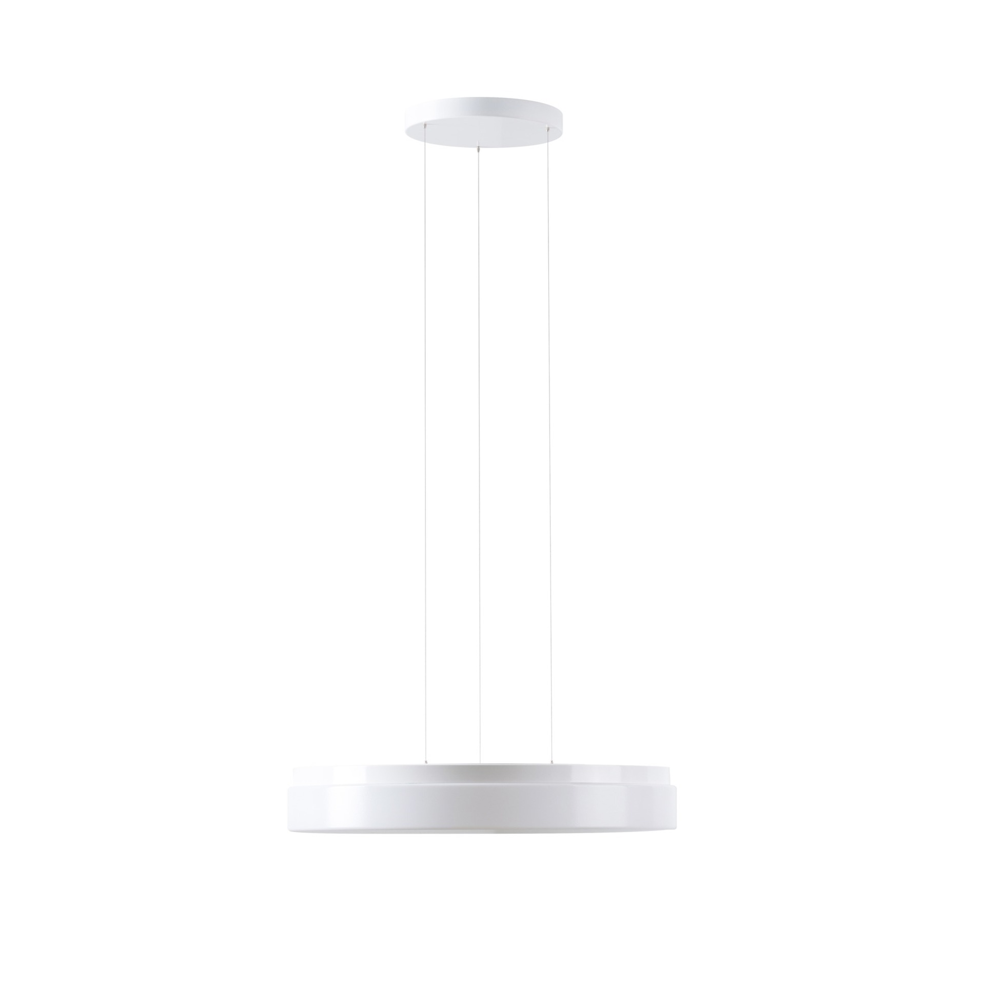 Levně OSMONT DEL68031 DELIA LE3 závěsné plastové svítidlo bílá IP40 3000 K 46W LED DALI
