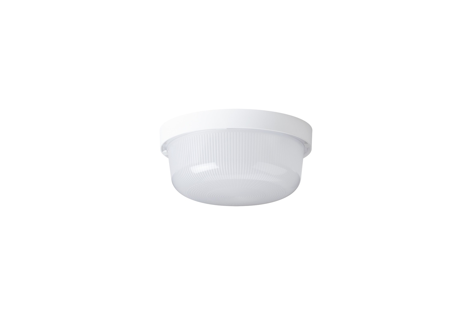 Levně OSMONT ELE50120 ELEKTRA 3 stropní/nástěnné průmyslové plastové svítidlo bílá IP54 3000 K 8W LED