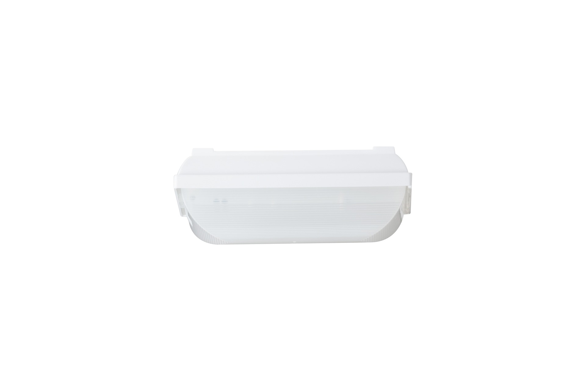 Levně OSMONT ELE57260 ELEKTRA 1 stropní/nástěnné průmyslové plastové svítidlo bílá IP54 3000 K 8W LED