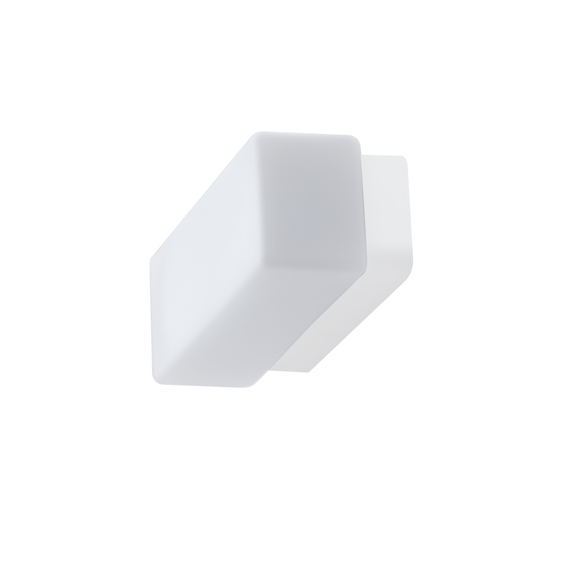 Levně OSMONT FLO59224 FLORA 1 stropní/nástěnné skleněné svítidlo bílá IP43 3000 K 8W LED