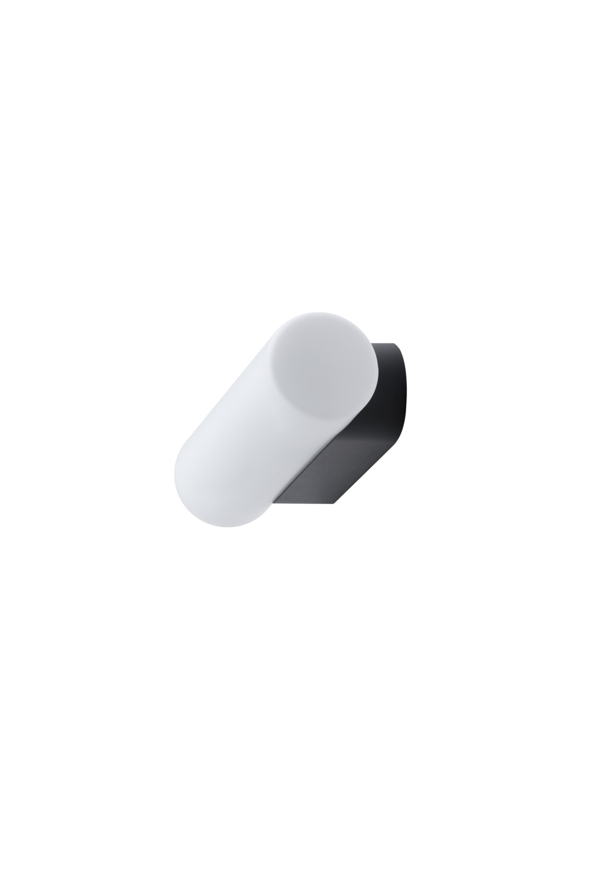 Levně OSMONT FLO67283 FLORA 4 stropní/nástěnné skleněné svítidlo černá / bílá IP43 3000 K 8W LED