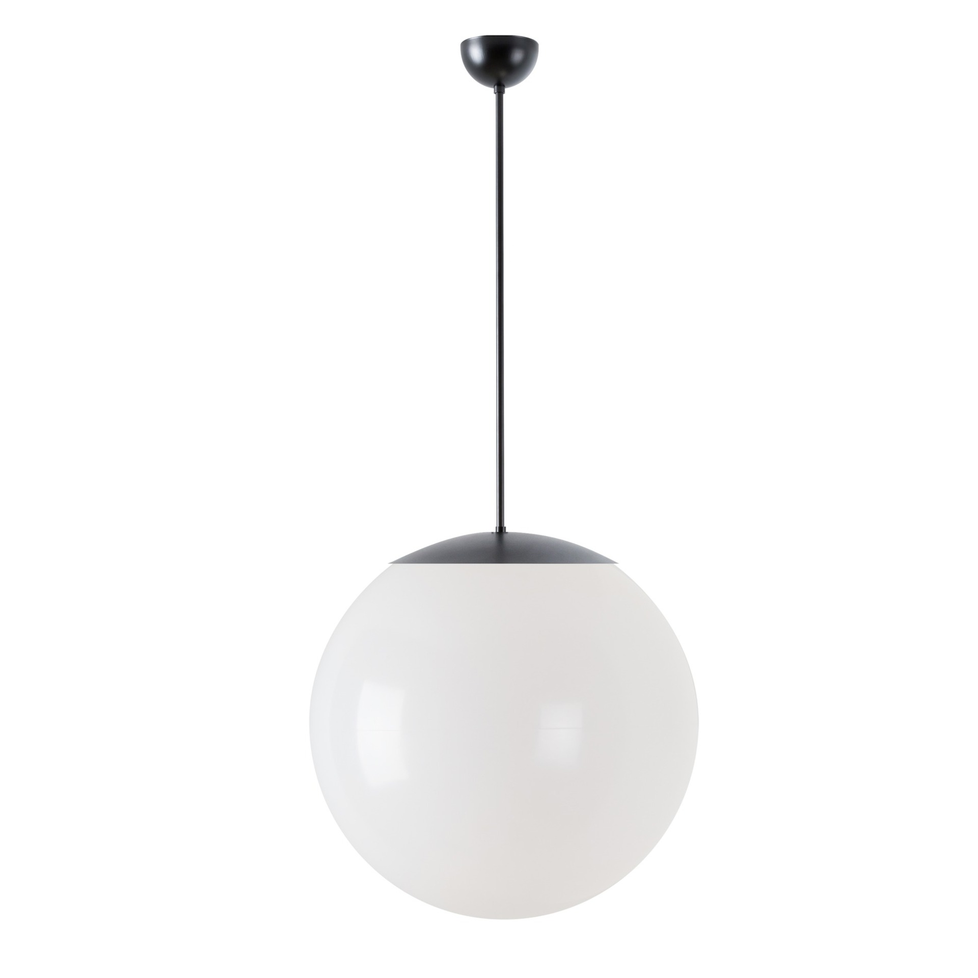 Levně OSMONT ISI61407 ISIS P4 závěsné plastové svítidlo černá / bílá IP40 3000 K 41W LED DALI