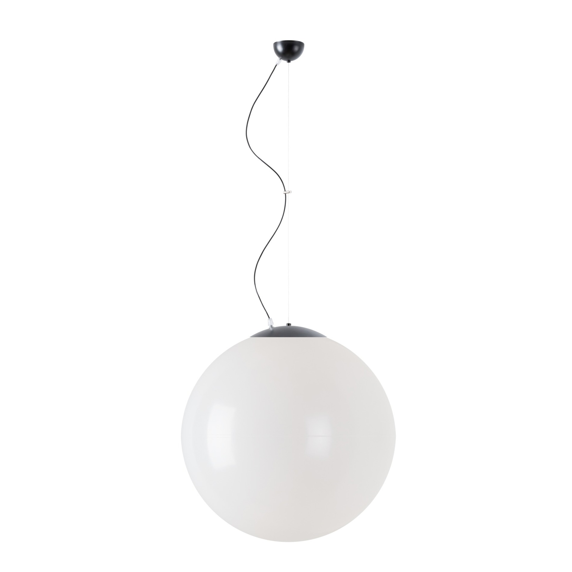 Levně OSMONT ISI61925 ISIS L4 závěsné plastové svítidlo černá / bílá IP40 4000 K 41W LED DALI