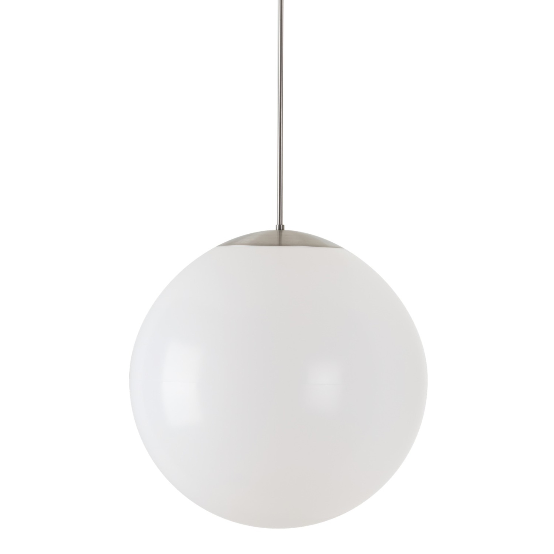 Levně OSMONT ISI62495 ISIS P4 HP závěsné plastové svítidlo nerez broušená / bílá IP40 3000 K 58W LED DALI