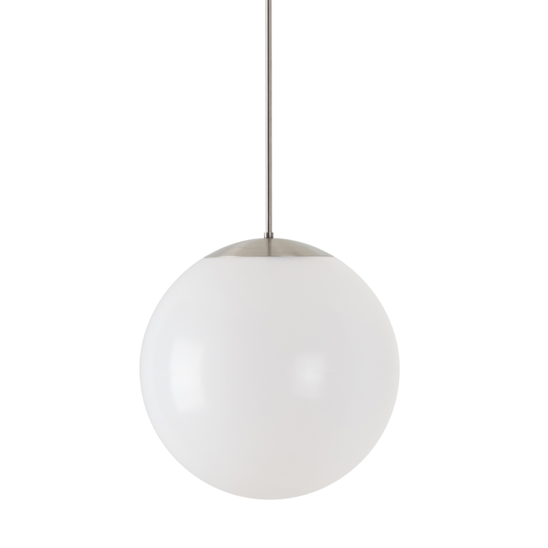 Levně OSMONT ISI62947 ISIS P3 HP závěsné plastové svítidlo nerez broušená / bílá IP40 4000 K 52W LED DALI