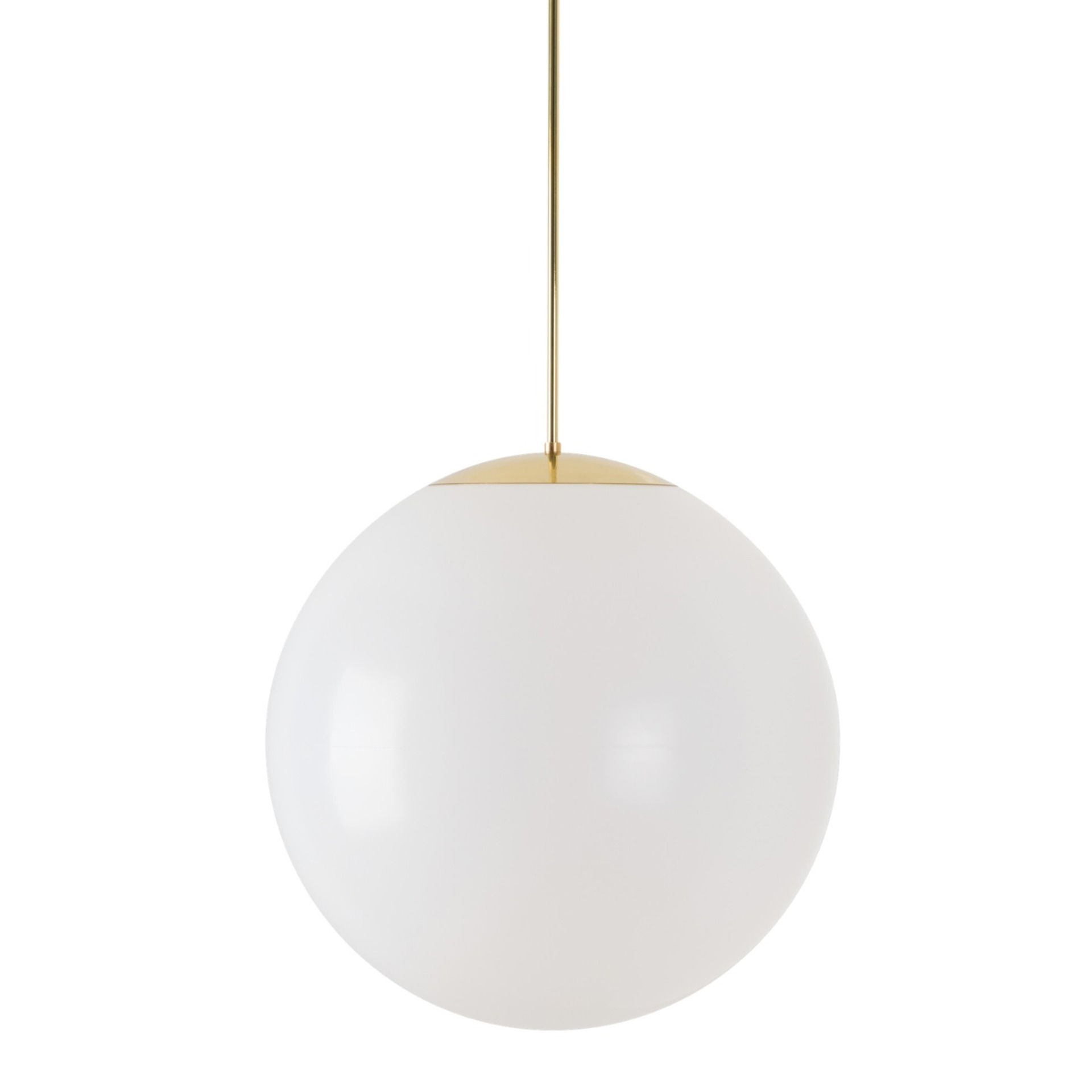 Levně OSMONT ISI62977 ISIS P4 HP závěsné plastové svítidlo mosaz leštěná / bílá IP40 4000 K 58W LED DALI