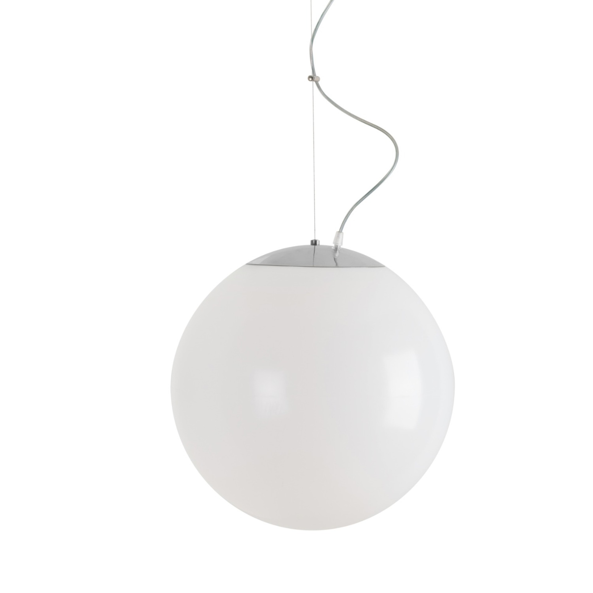 Levně OSMONT ISI63014 ISIS L3 HP závěsné plastové svítidlo nerez leštěná / bílá IP40 3000 K 52W LED DALI