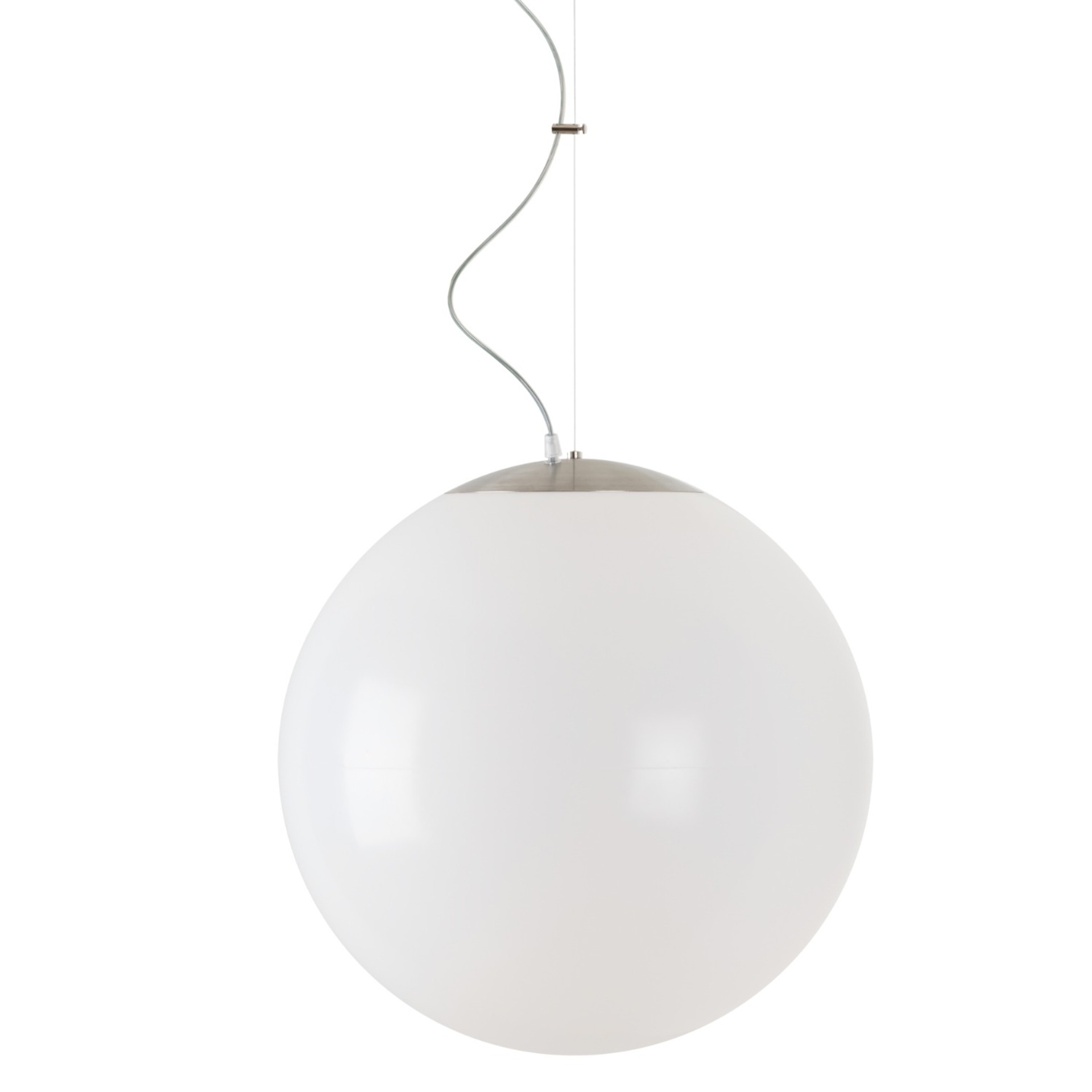 Levně OSMONT ISI63038 ISIS L4 HP závěsné plastové svítidlo nerez broušená / bílá IP40 3000 K 58W LED DALI