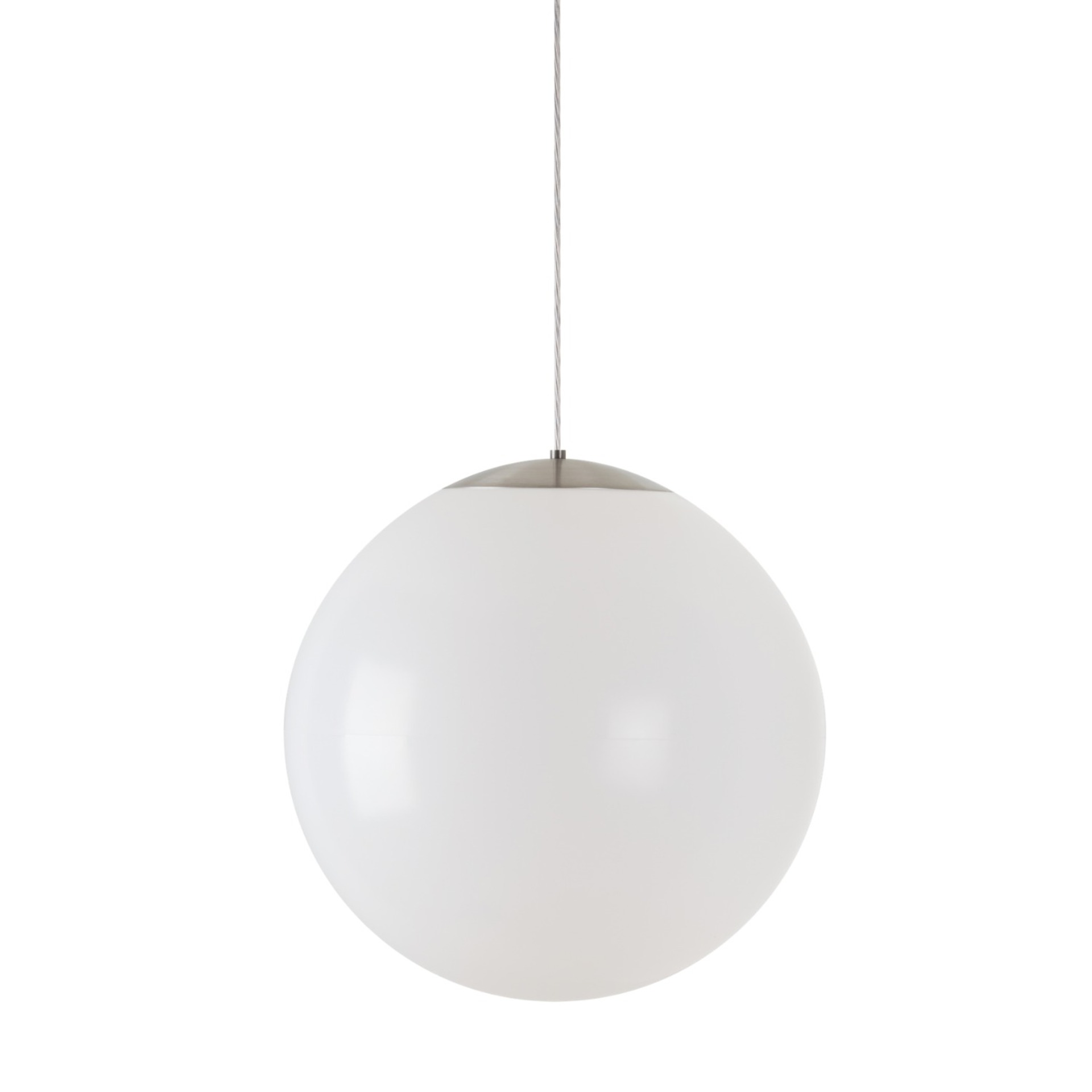Levně OSMONT ISI63059 ISIS S4 HP závěsné plastové svítidlo nerez broušená / bílá IP40 3000 K 58W LED DALI