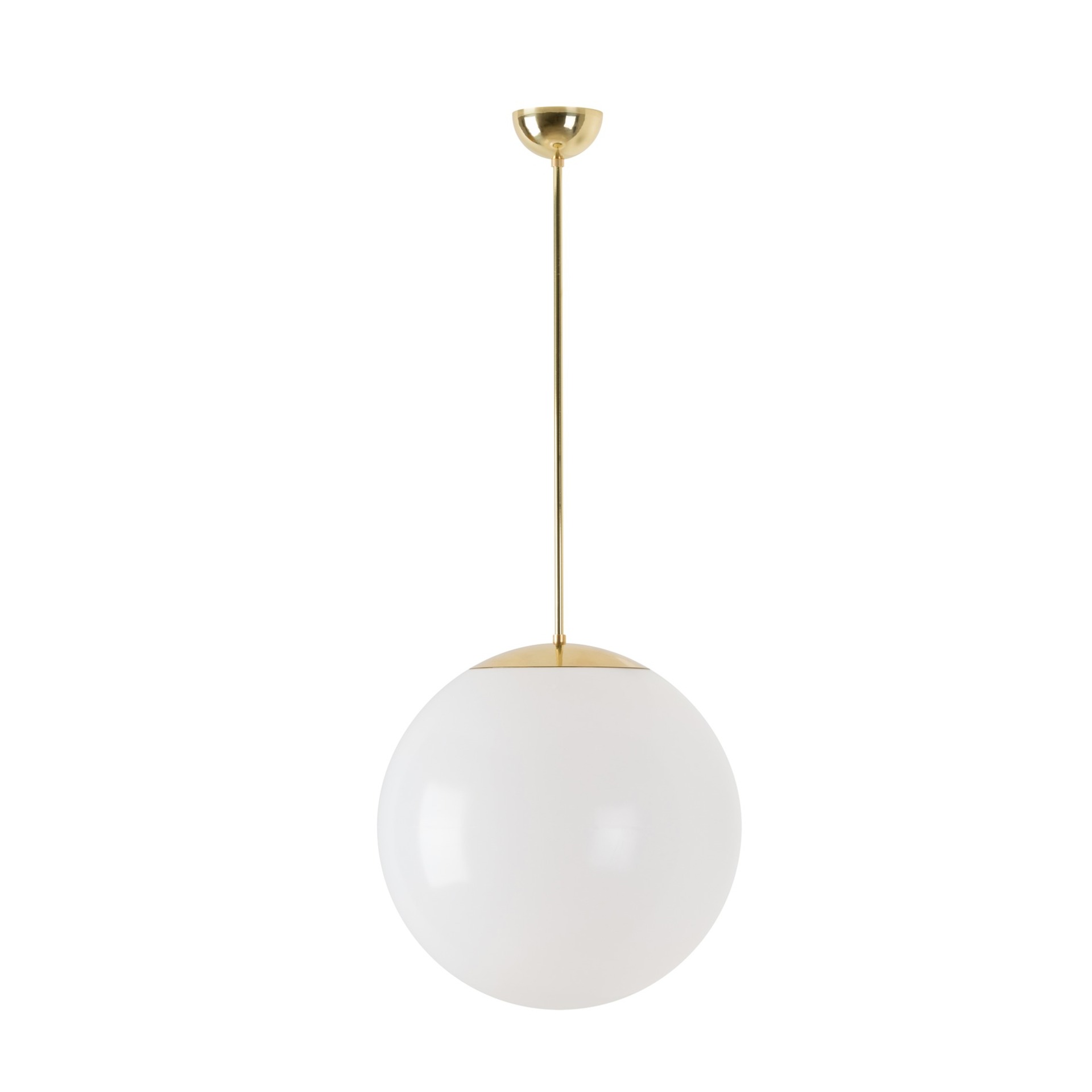 Levně OSMONT ISI63439 ISIS P3 PM závěsné plastové svítidlo mosaz leštěná / bílá IP40 3000 K 27W LED DALI