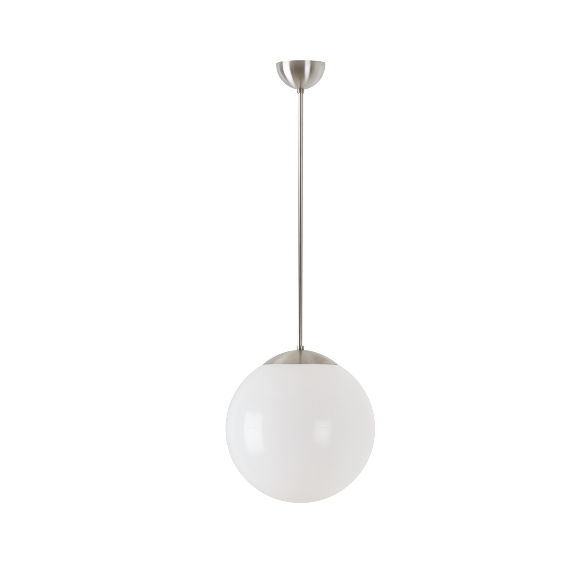 Levně OSMONT ISI63897 ISIS P2 PM závěsné plastové svítidlo nerez broušená / bílá IP40 4000 K 20W LED DALI