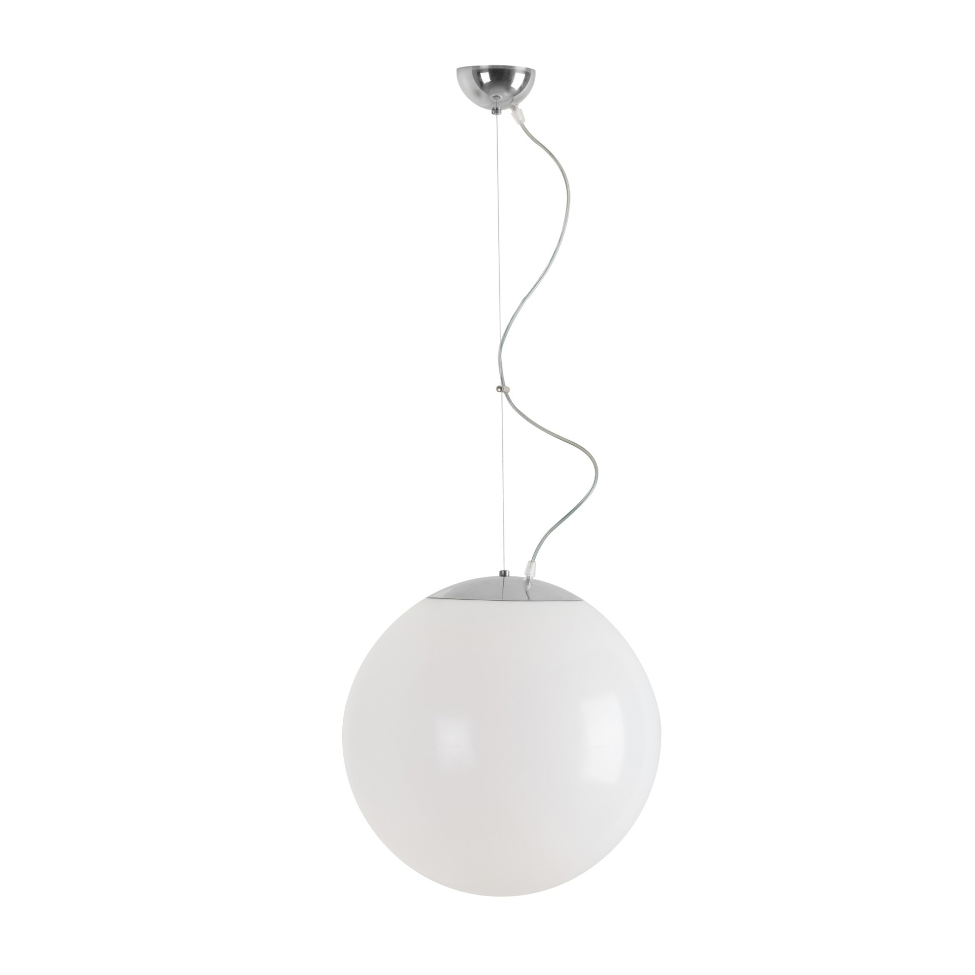 Levně OSMONT ISI64215 ISIS L3 PM závěsné plastové svítidlo nerez leštěná / bílá IP40 3000 K 27W LED DALI