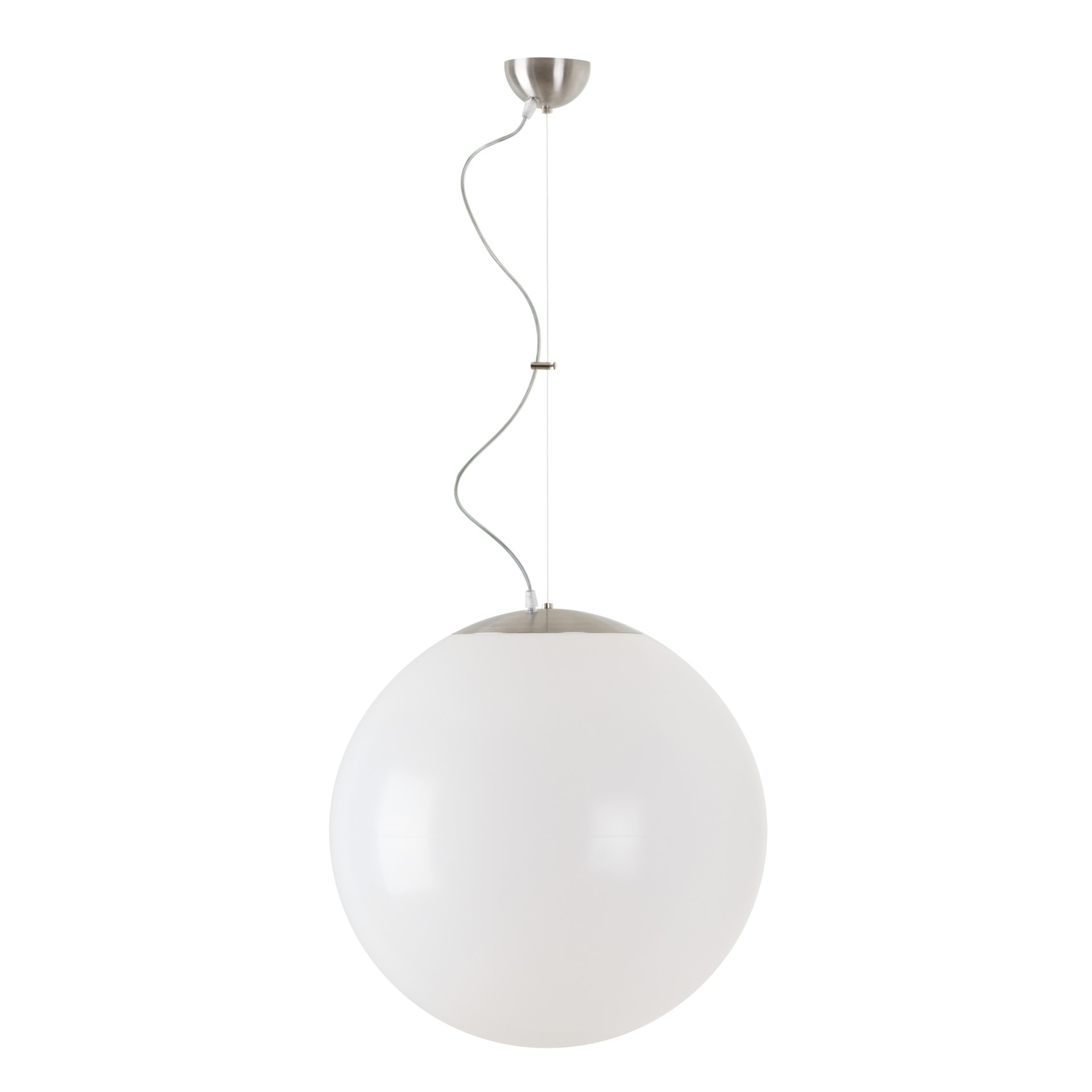 Levně OSMONT ISI64251 ISIS L4 PM závěsné plastové svítidlo nerez broušená / bílá IP40 3000 K 41W LED DALI