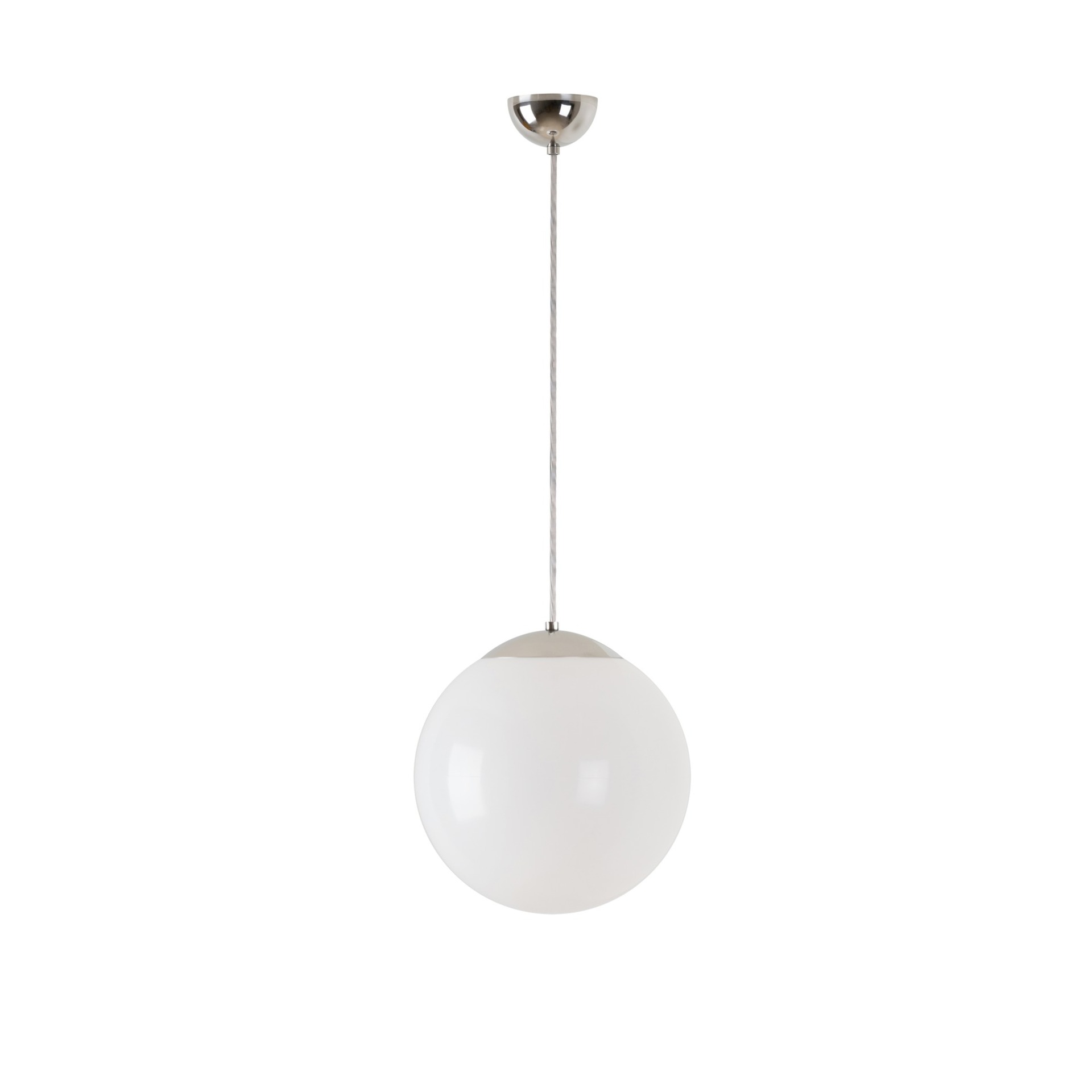 Levně OSMONT ISI64302 ISIS S2 PM závěsné plastové svítidlo nerez leštěná / bílá IP40 3000 K 20W LED DALI