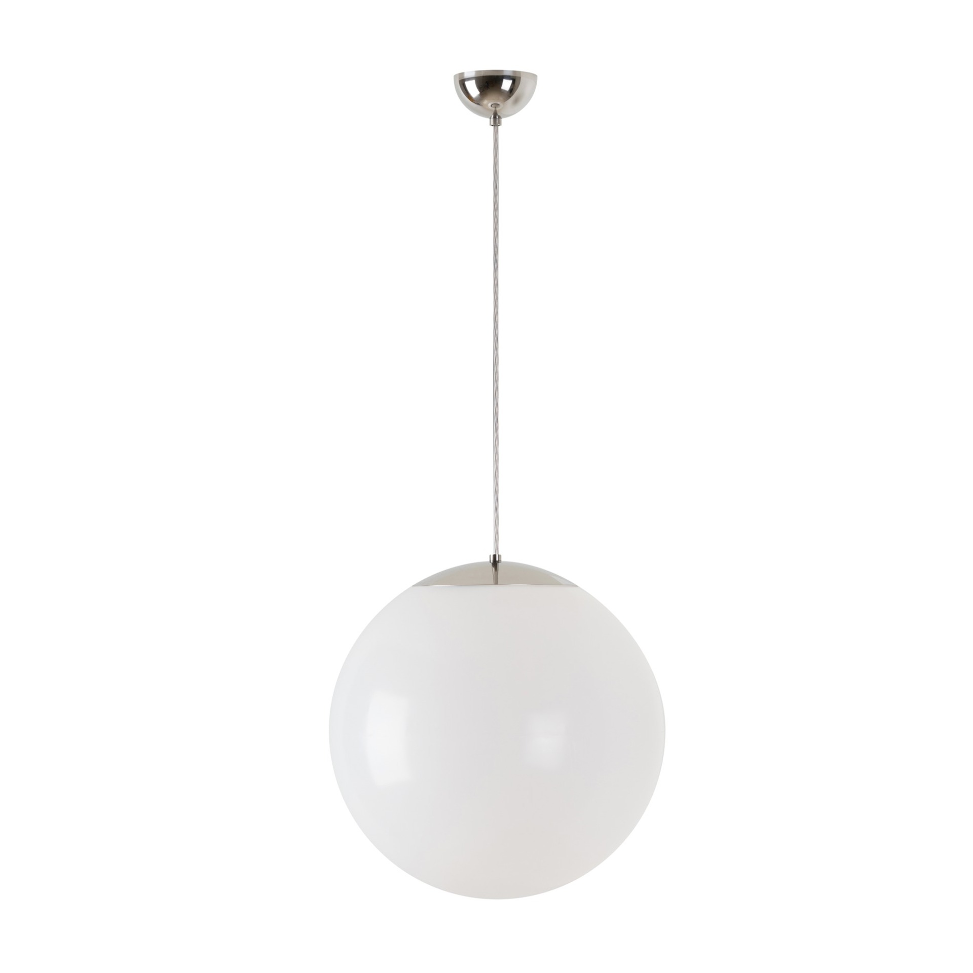 Levně OSMONT ISI64315 ISIS S3 PM závěsné plastové svítidlo nerez leštěná / bílá IP40 3000 K 27W LED DALI