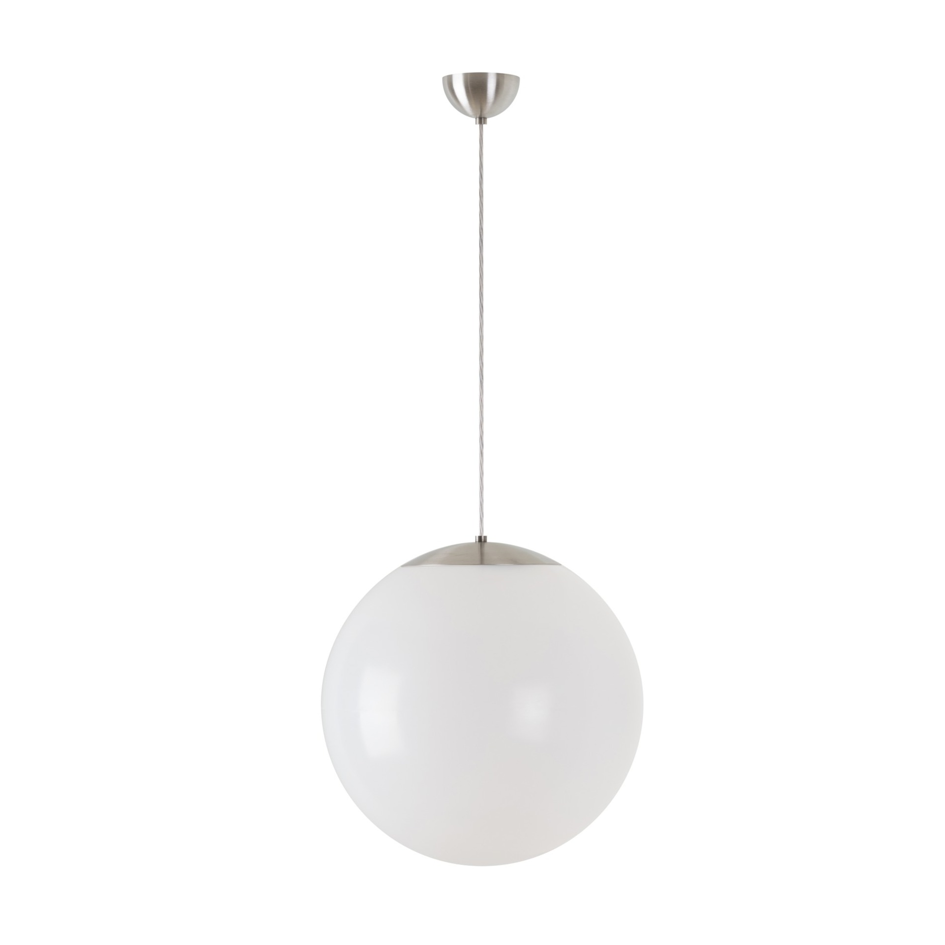 Levně OSMONT ISI64318 ISIS S3 PM závěsné plastové svítidlo nerez broušená / bílá IP40 3000 K 27W LED DALI