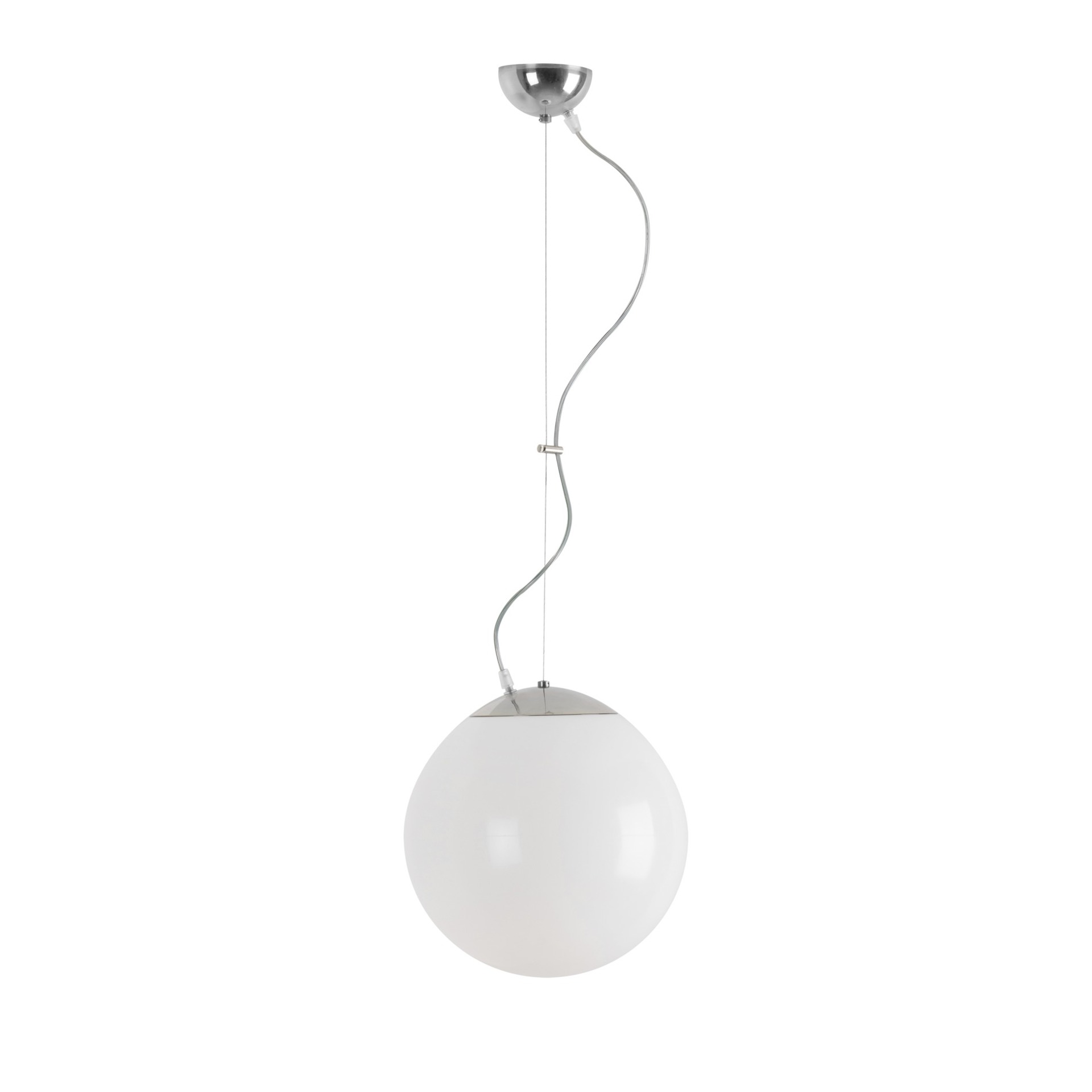 Levně OSMONT ISI64689 ISIS L2 PM závěsné plastové svítidlo nerez leštěná / bílá IP40 4000 K 20W LED DALI