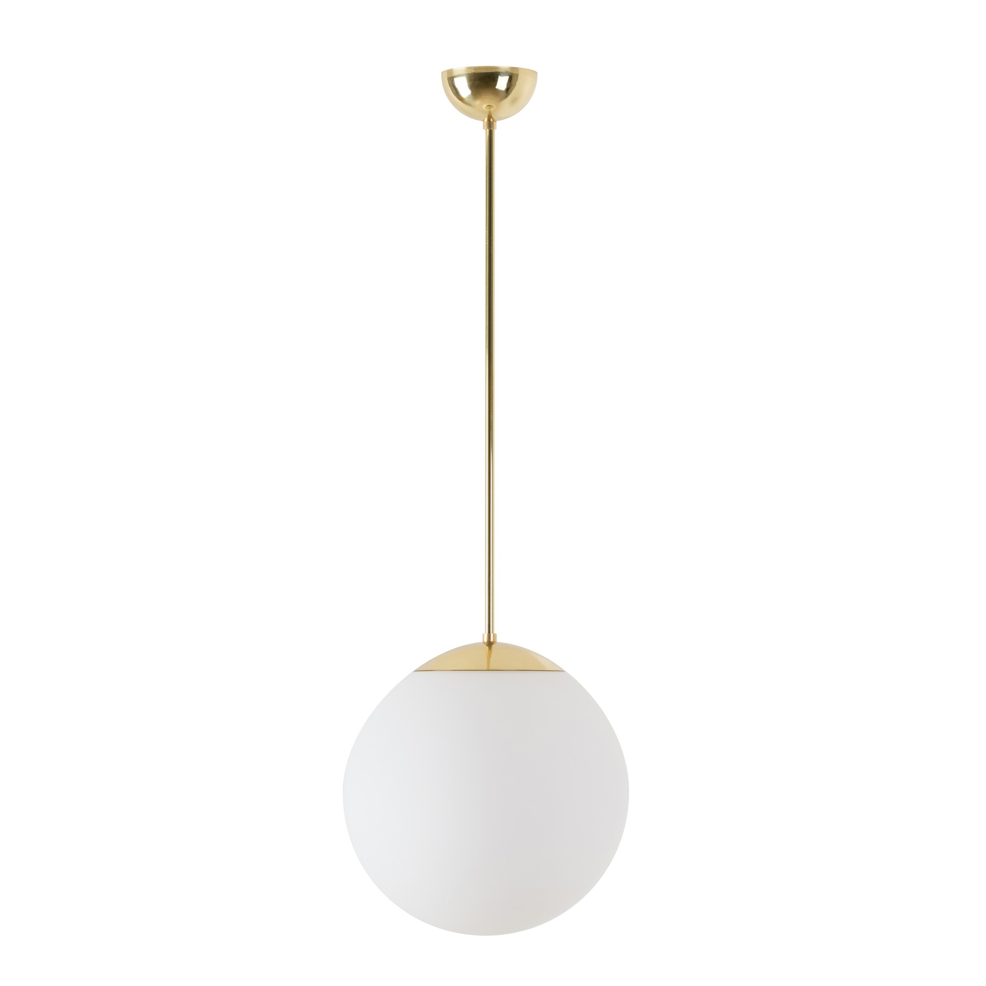 Levně OSMONT ISI64883 ISIS P2 PM-M závěsné plastové svítidlo mosaz leštěná / bílá IP40 4000 K 20W LED DALI