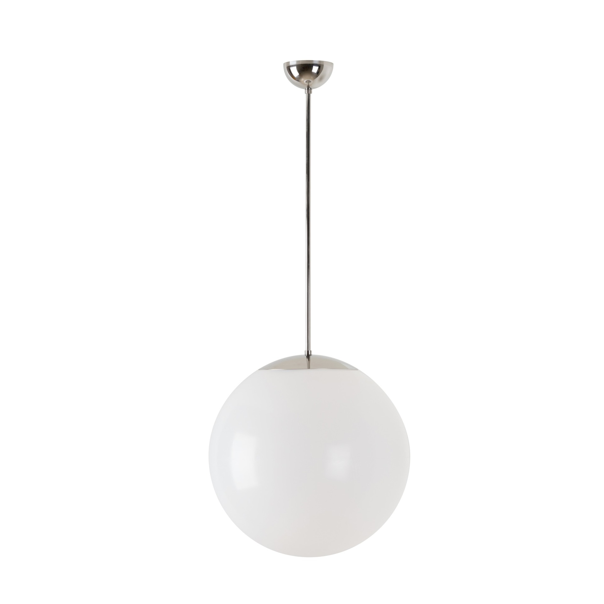 Levně OSMONT ISI66076 ISIS P3 závěsné plastové svítidlo nerez leštěná / bílá IP40 3000 K 27W LED DALI