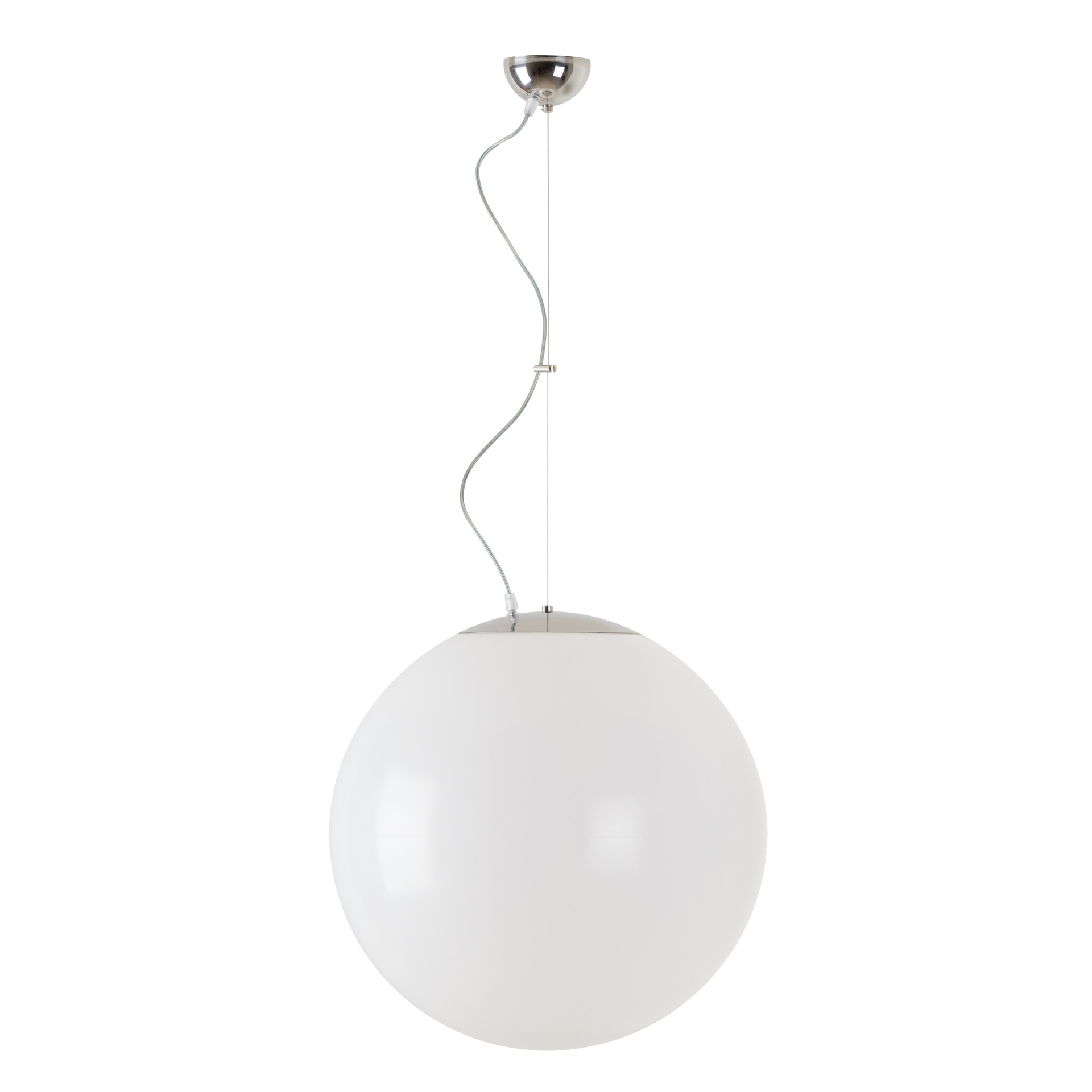 Levně OSMONT ISI66219 ISIS L4 závěsné plastové svítidlo nerez leštěná / bílá IP40 3000 K 41W LED DALI