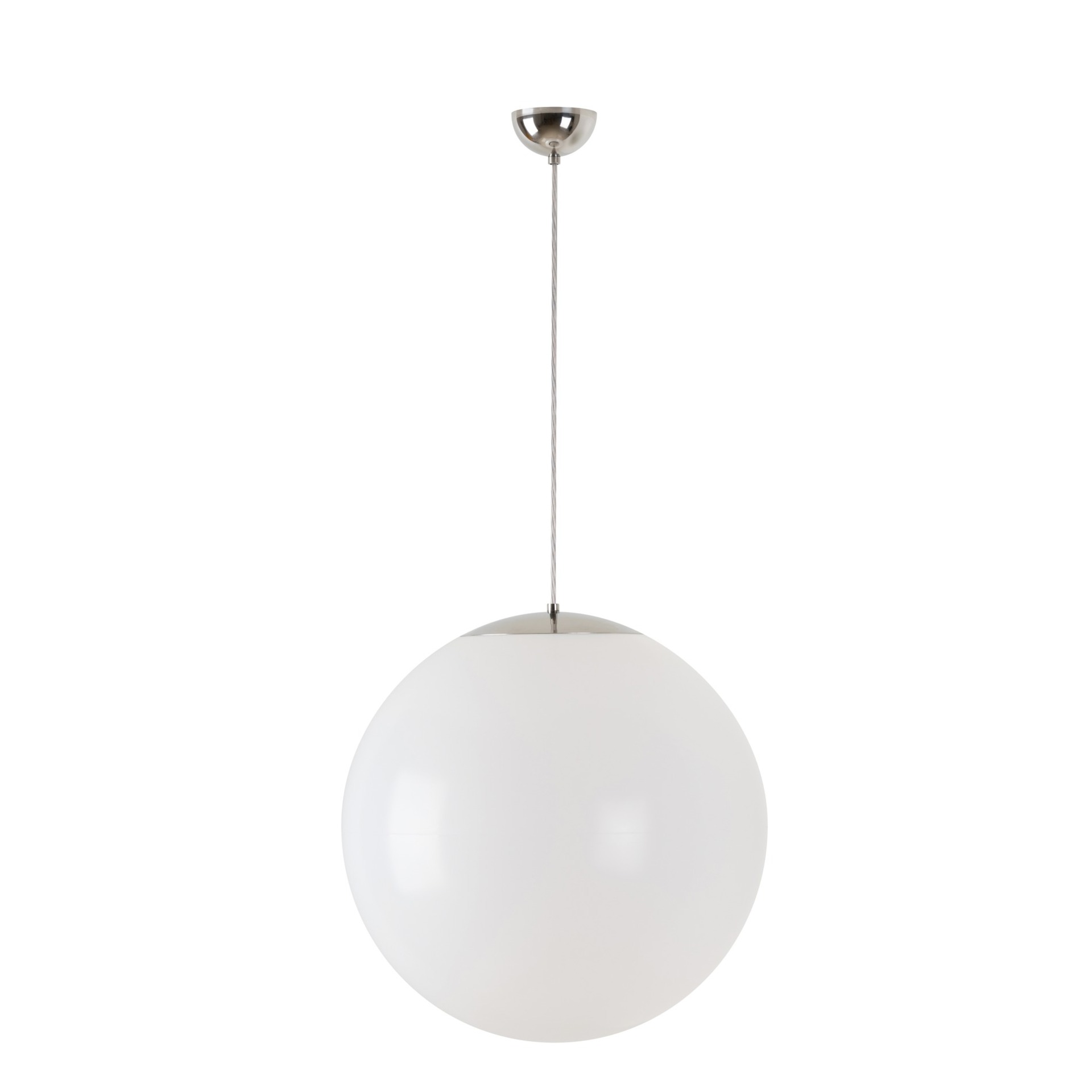 Levně OSMONT ISI66257 ISIS S4 závěsné plastové svítidlo nerez leštěná / bílá IP40 3000 K 41W LED DALI