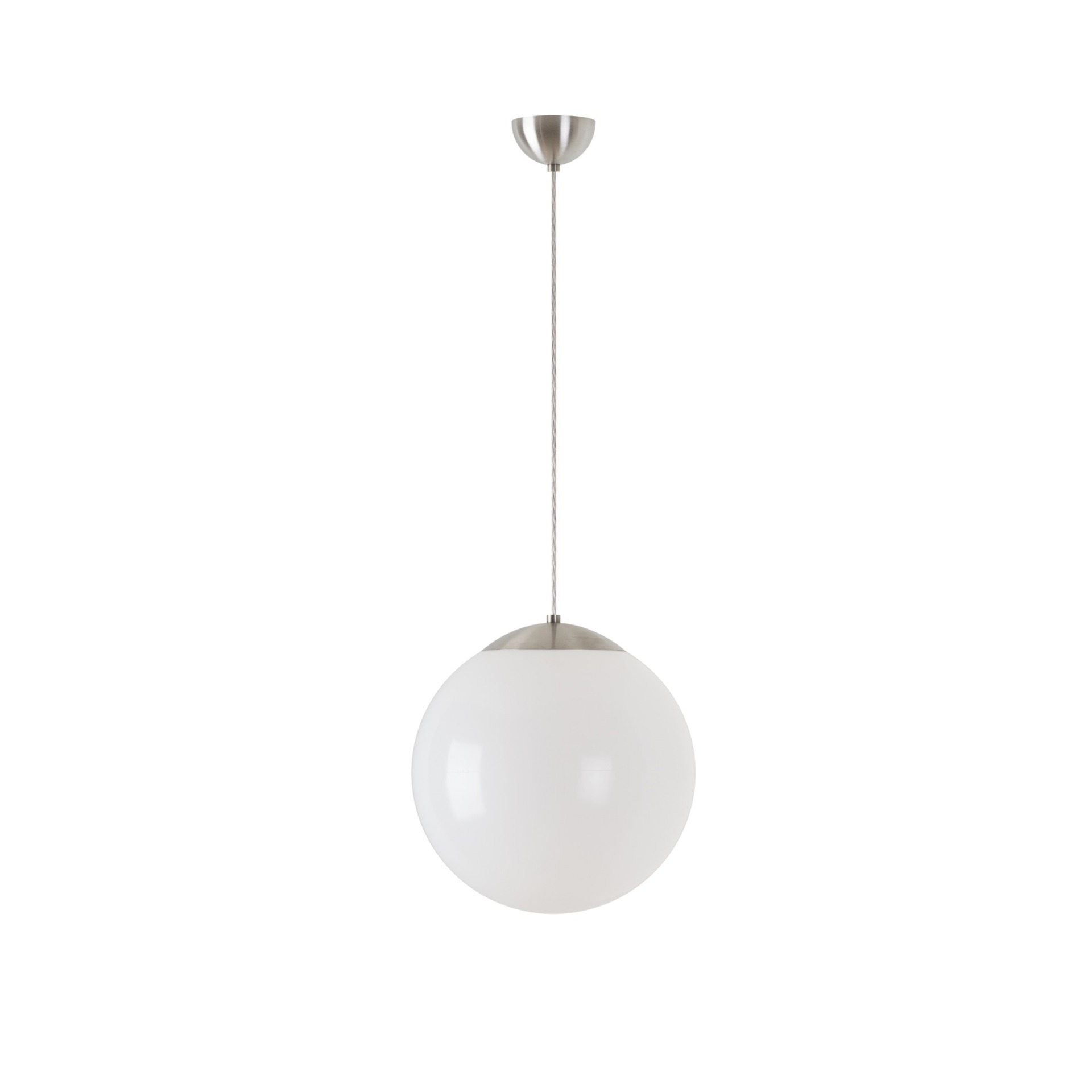Levně OSMONT ISI66737 ISIS S2 závěsné plastové svítidlo nerez broušená / bílá IP40 4000 K 20W LED DALI