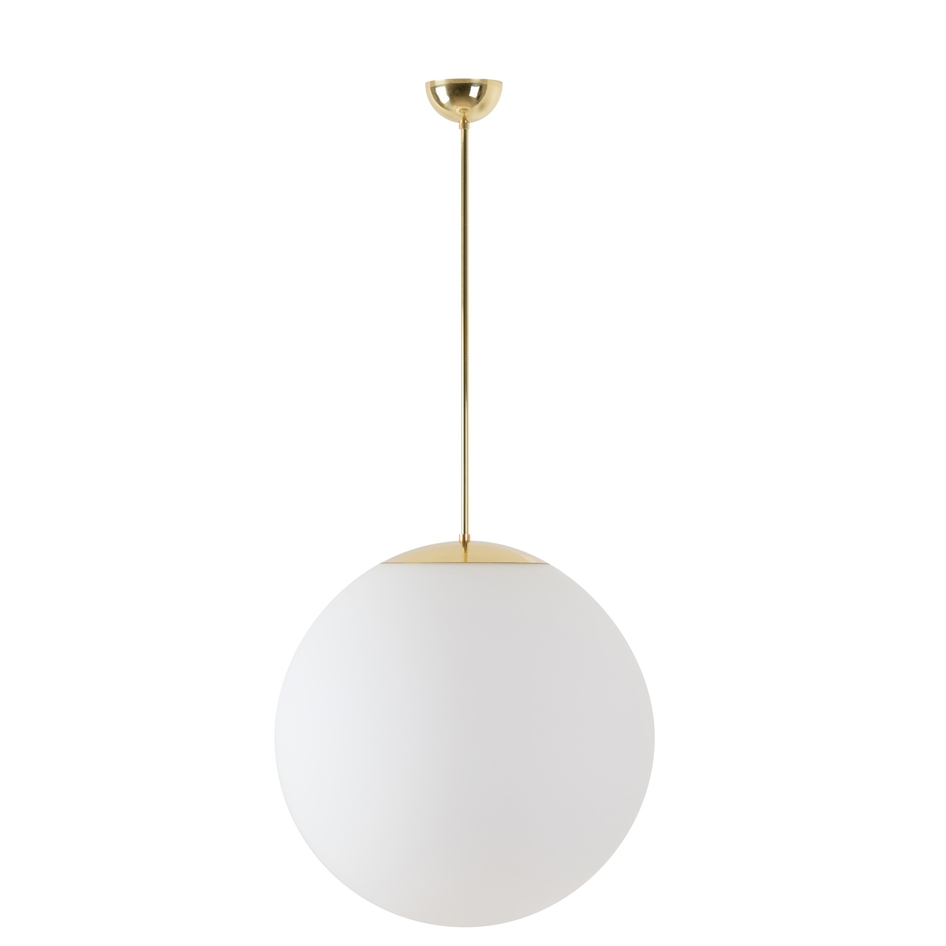 Levně OSMONT ISI70035 ISIS P4 PM-M závěsné plastové svítidlo mosaz leštěná / bílá IP40 3000 K 41W LED DALI