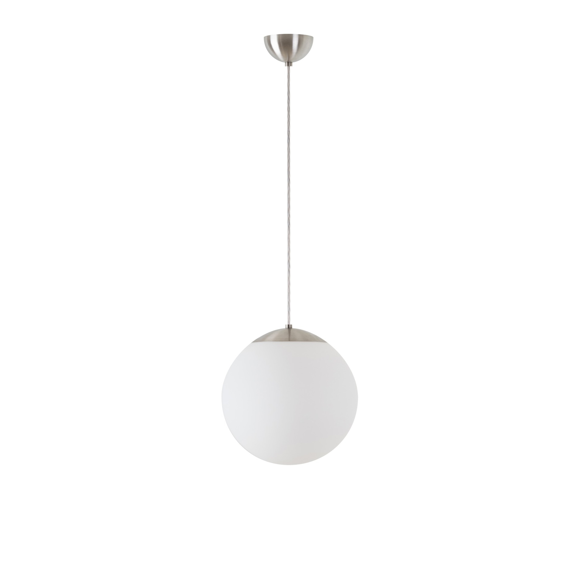 Levně OSMONT ISI70304 ISIS S2 PM-M závěsné plastové svítidlo nerez broušená / bílá IP40 3000 K 20W LED DALI