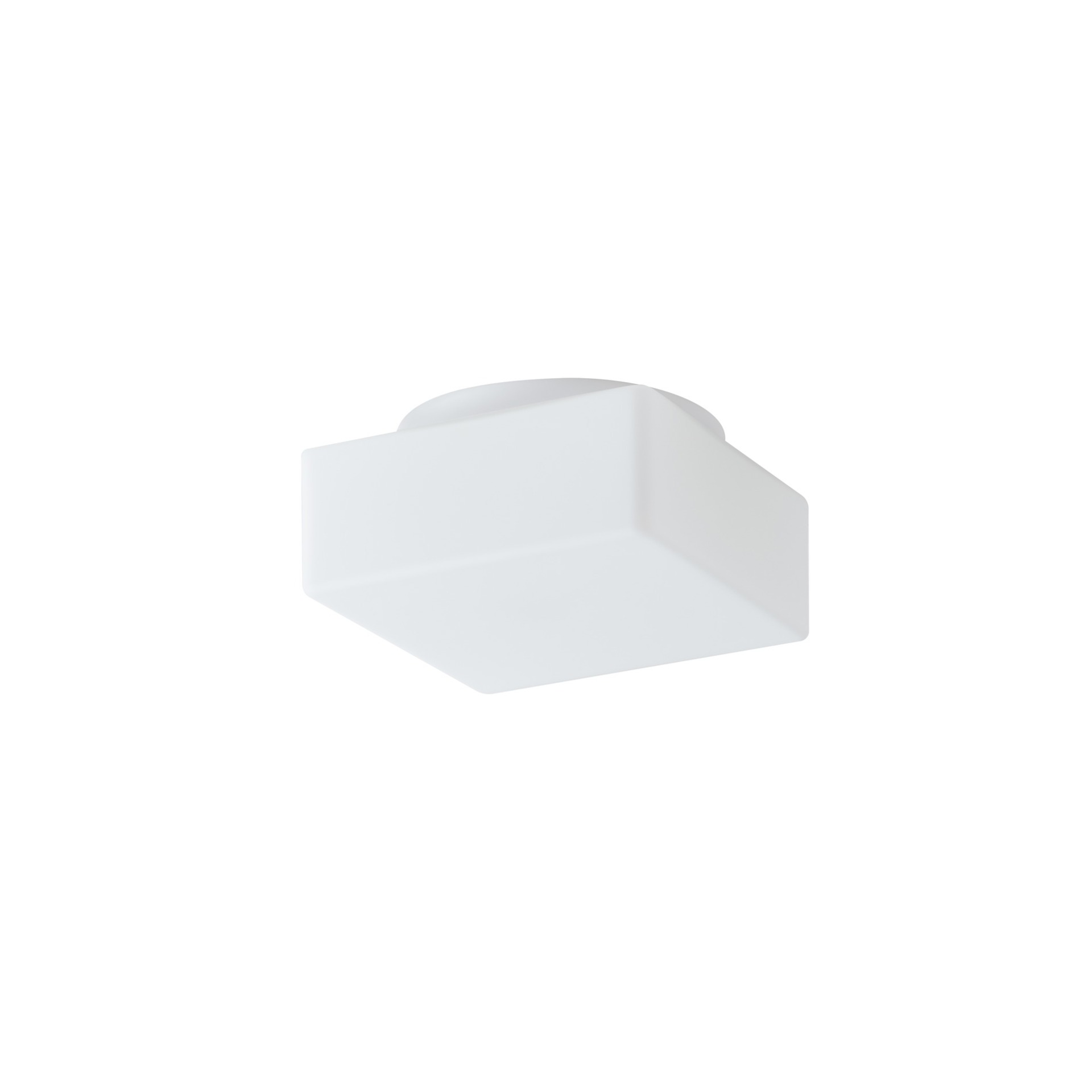 Levně OSMONT LIN51381 LINA 1 stropní/nástěnné skleněné svítidlo bílá IP43 3000 K 8W LED